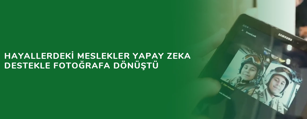 Hayallerdeki meslekler yapay zeka destekle fotoğrafa dönüştü