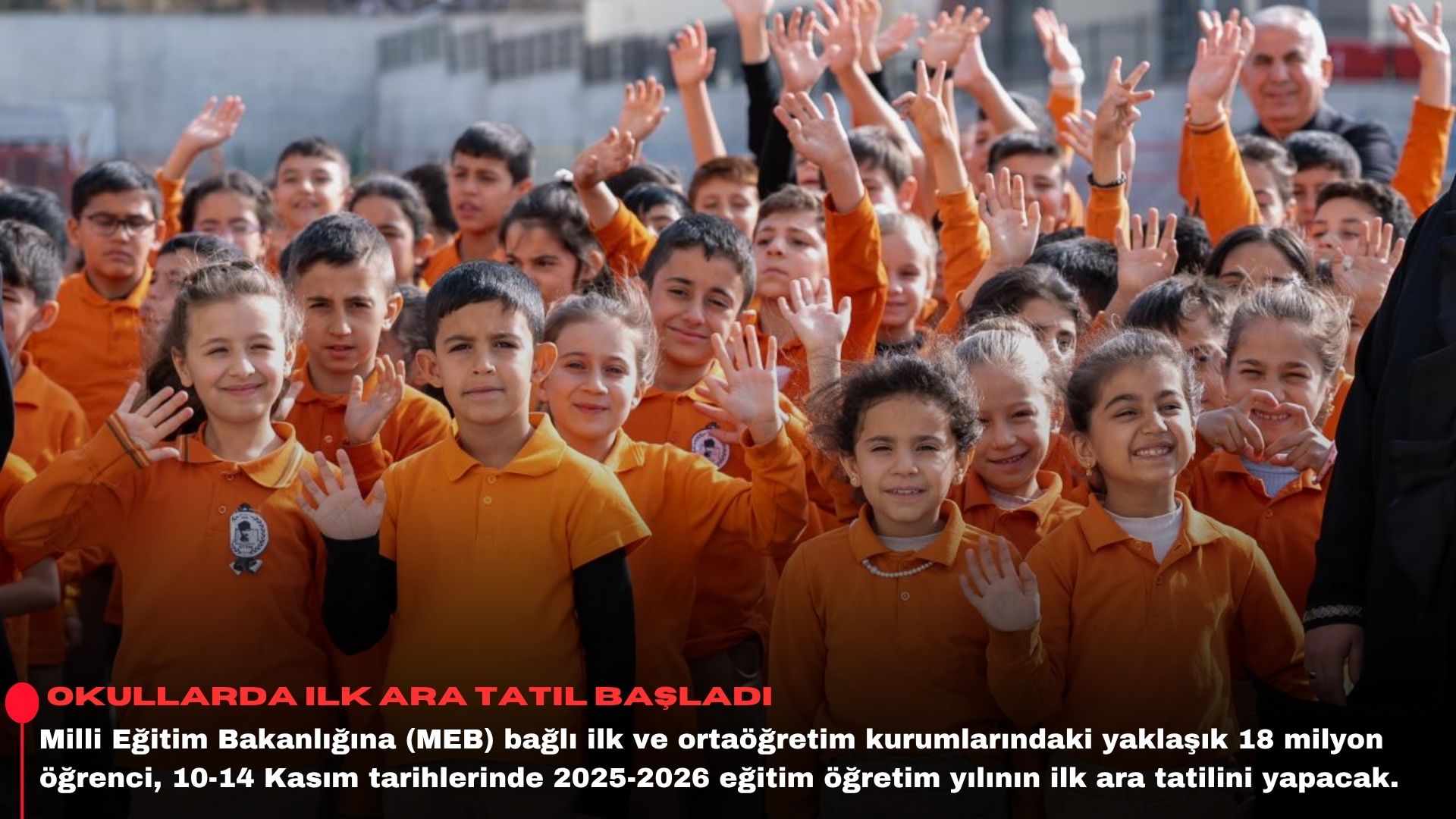 Okullarda ilk ara tatil başladı