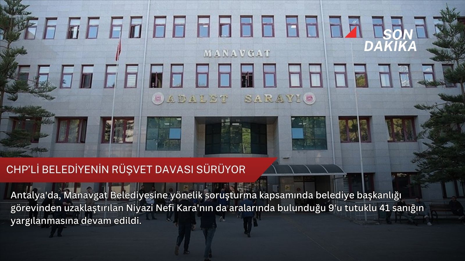CHP’li belediyenin rüşvet davası sürüyor