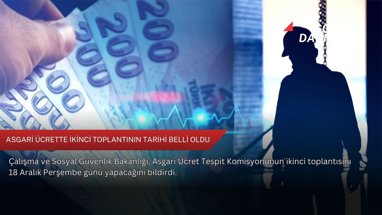Asgari ücrette ikinci toplantının tarihi belli oldu