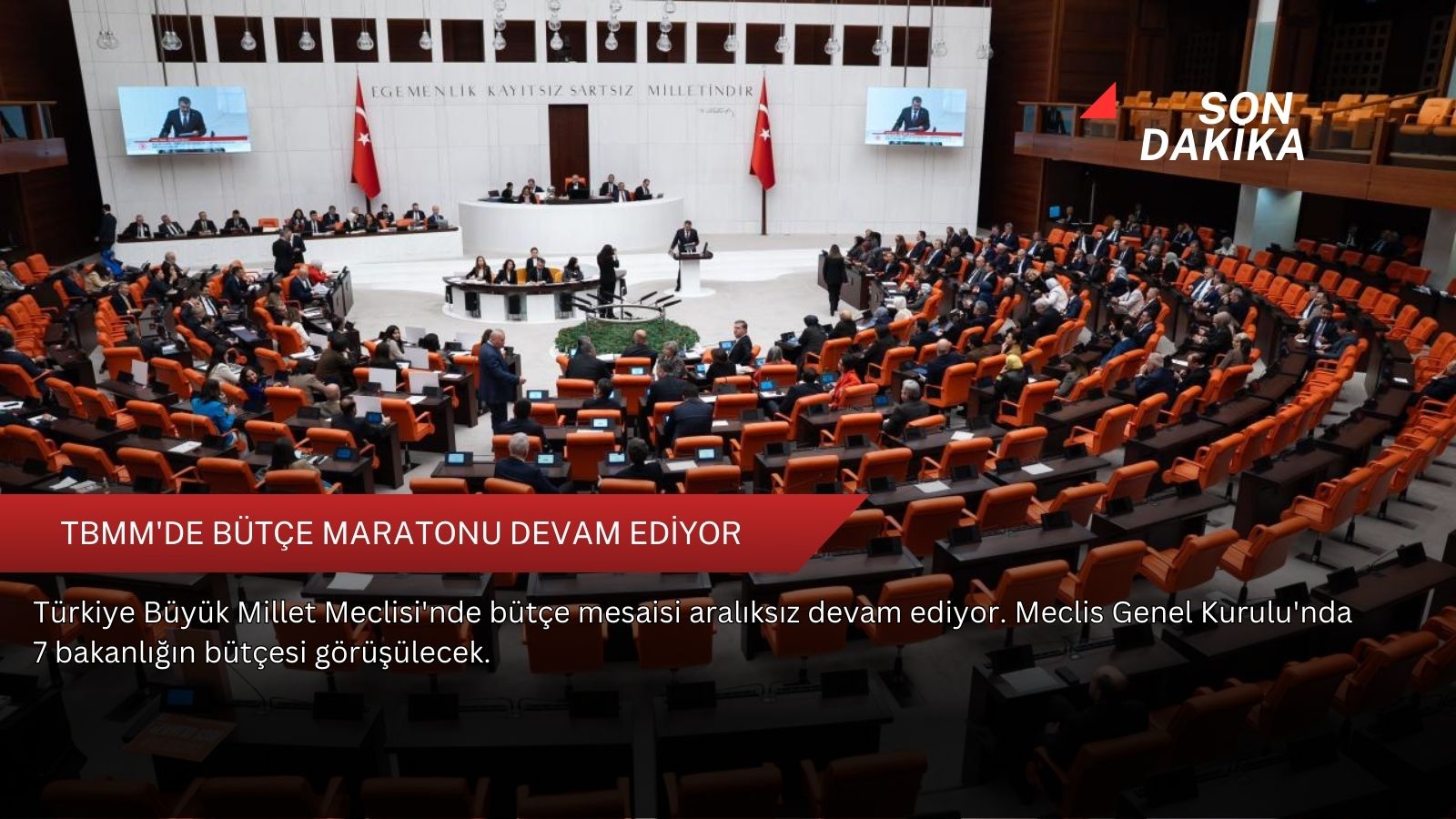 TBMM'de bütçe maratonu devam ediyor - BURSA TV