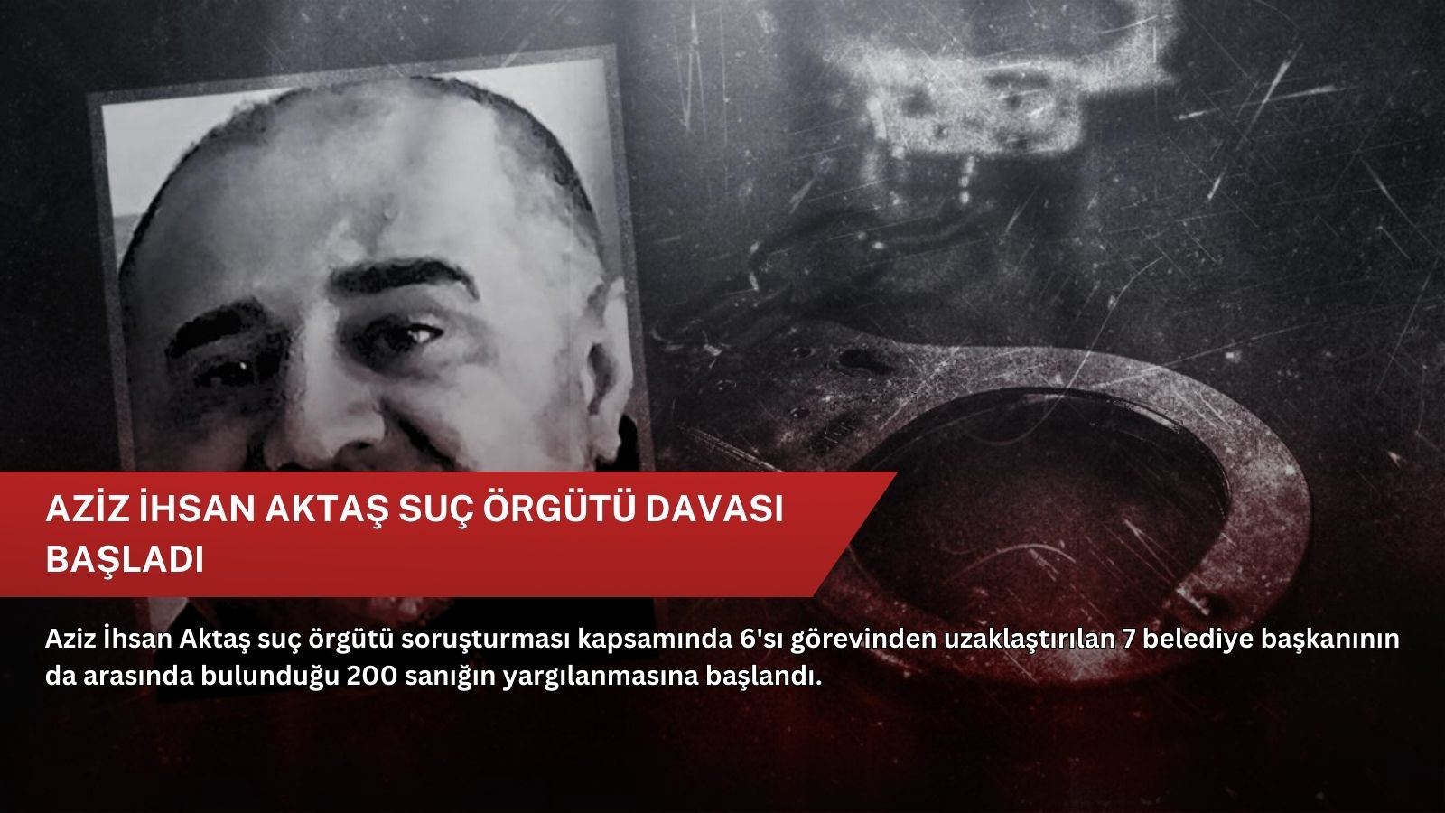 Aziz İhsan Aktaş suç örgütü davası başladı