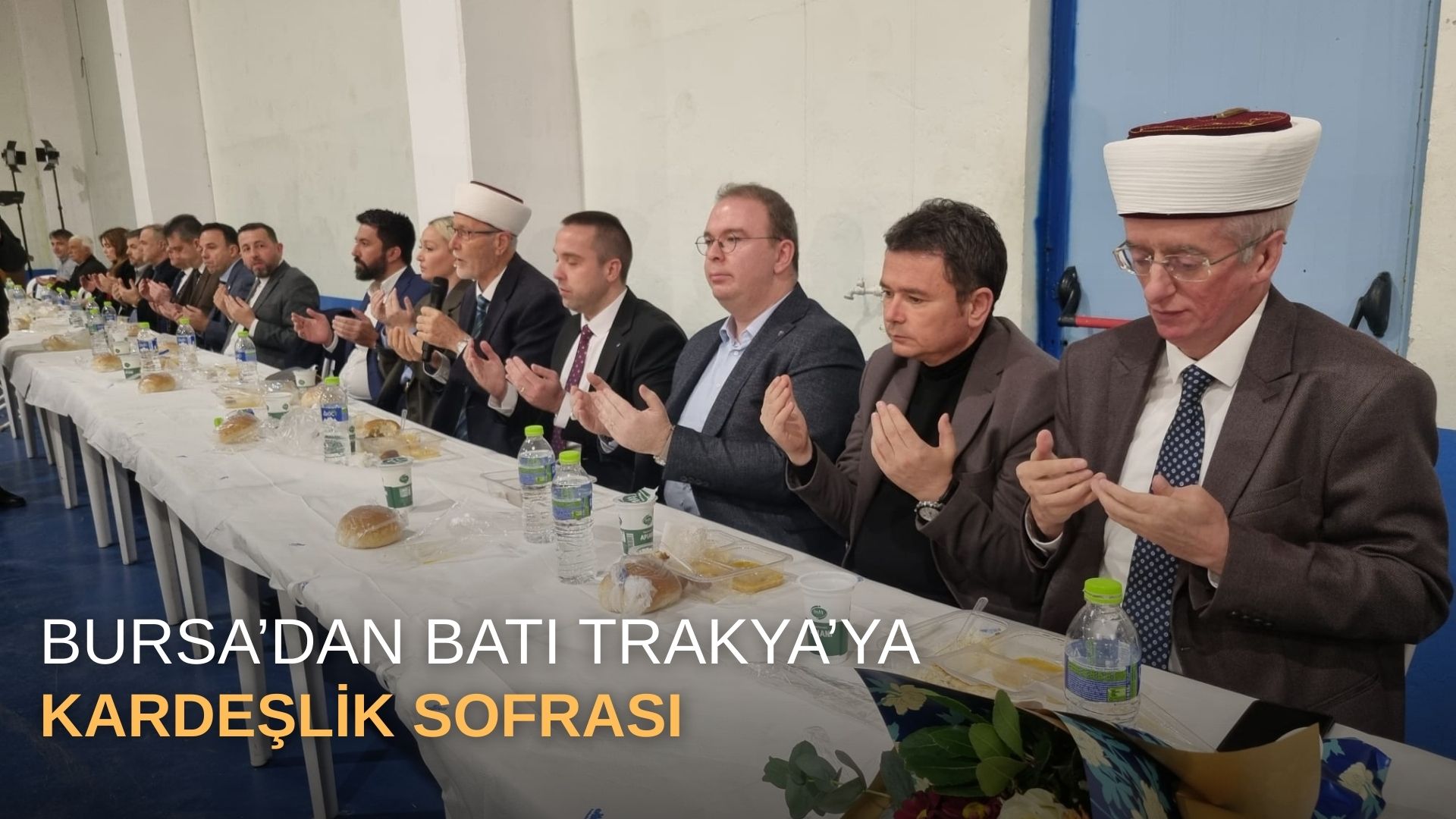 Bursa’dan Batı Trakya’ya kardeşlik sofrası