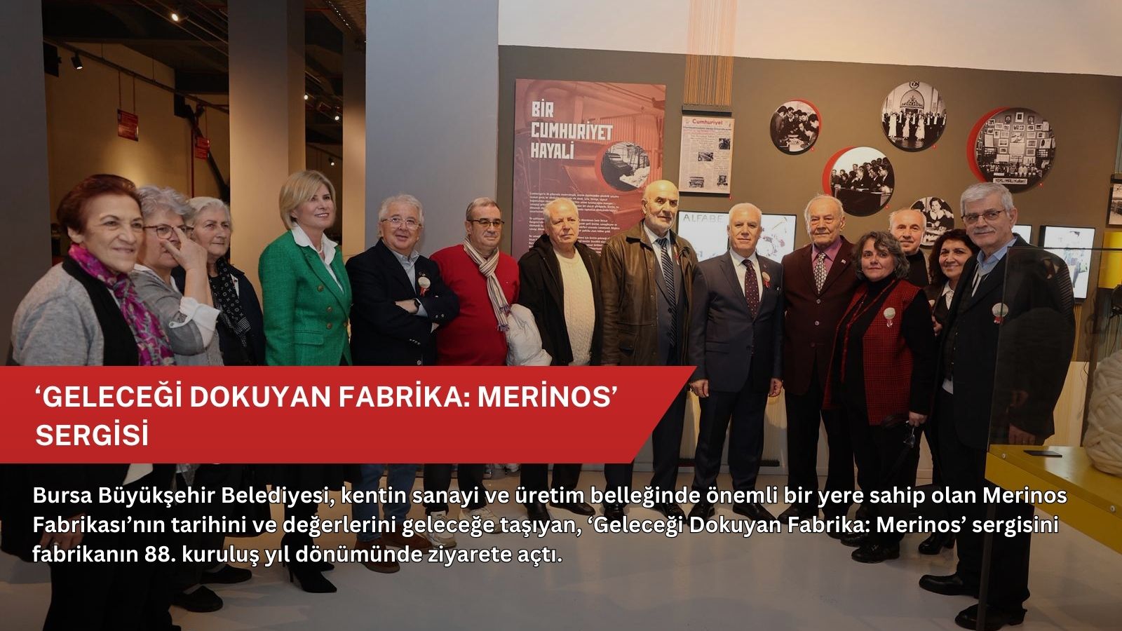 ‘Geleceği Dokuyan Fabrika: Merinos’ sergisi
