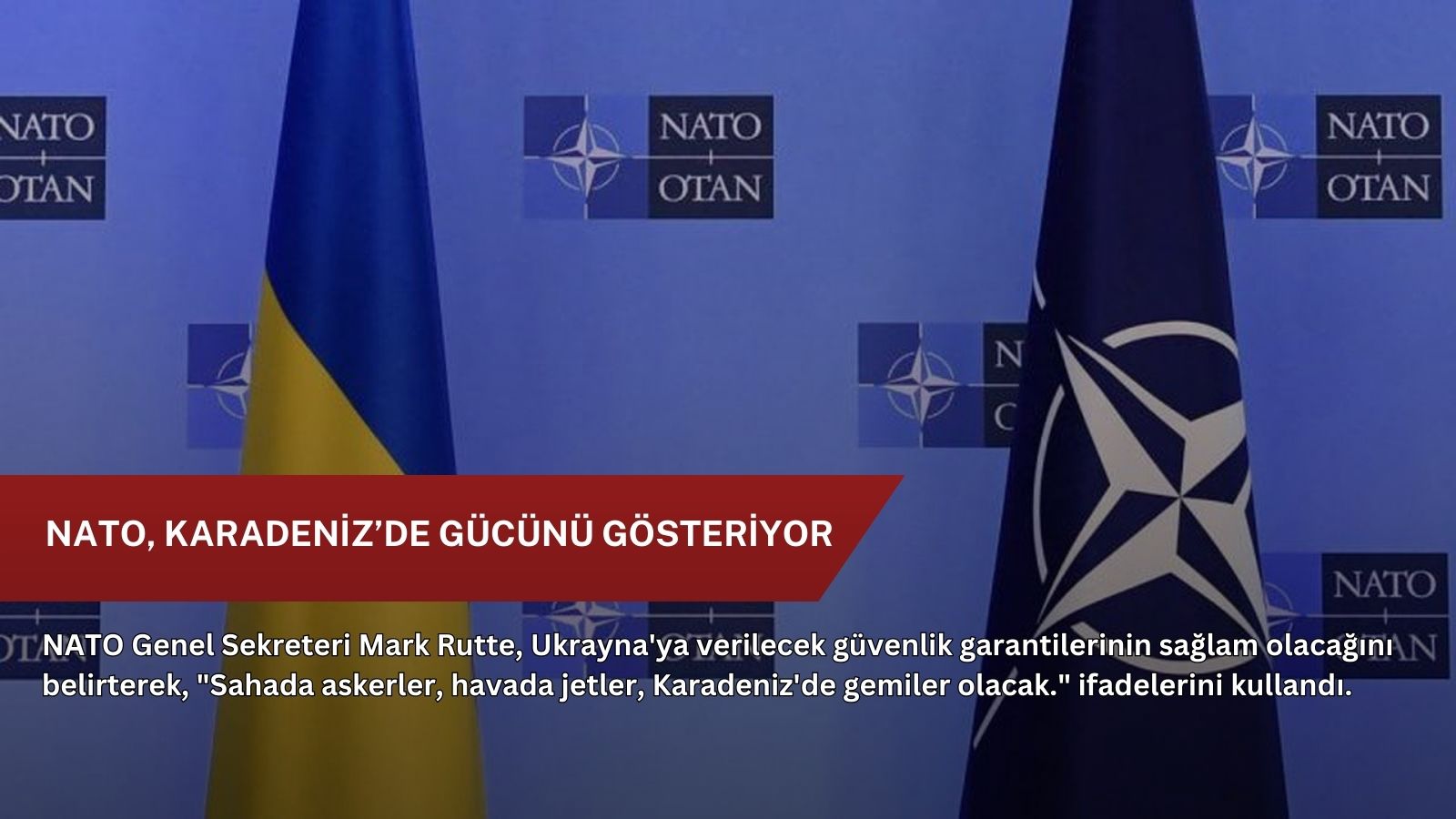NATO, Karadeniz’de gücünü gösteriyor