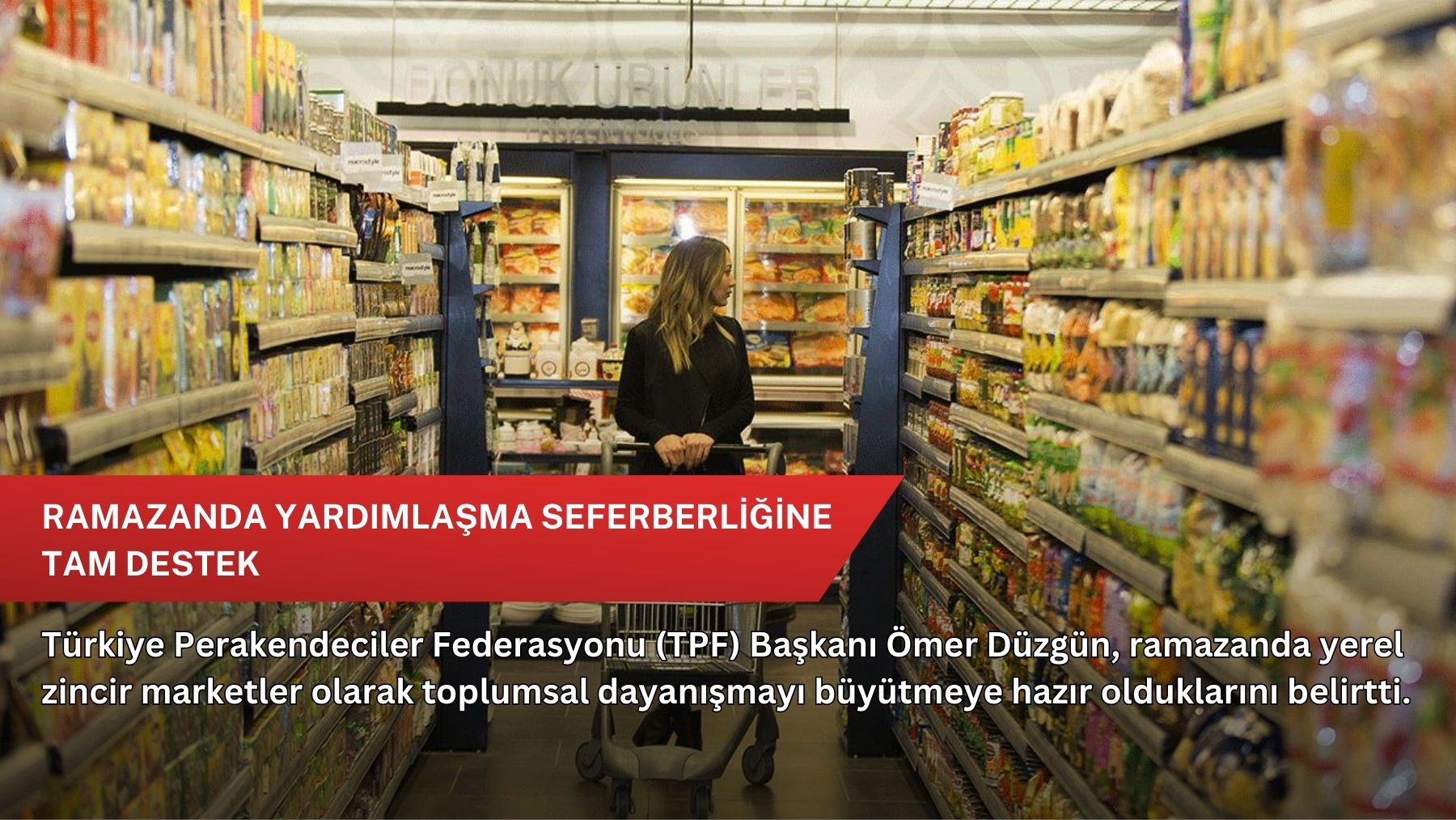 Ramazanda yardımlaşma seferberliğine tam destek