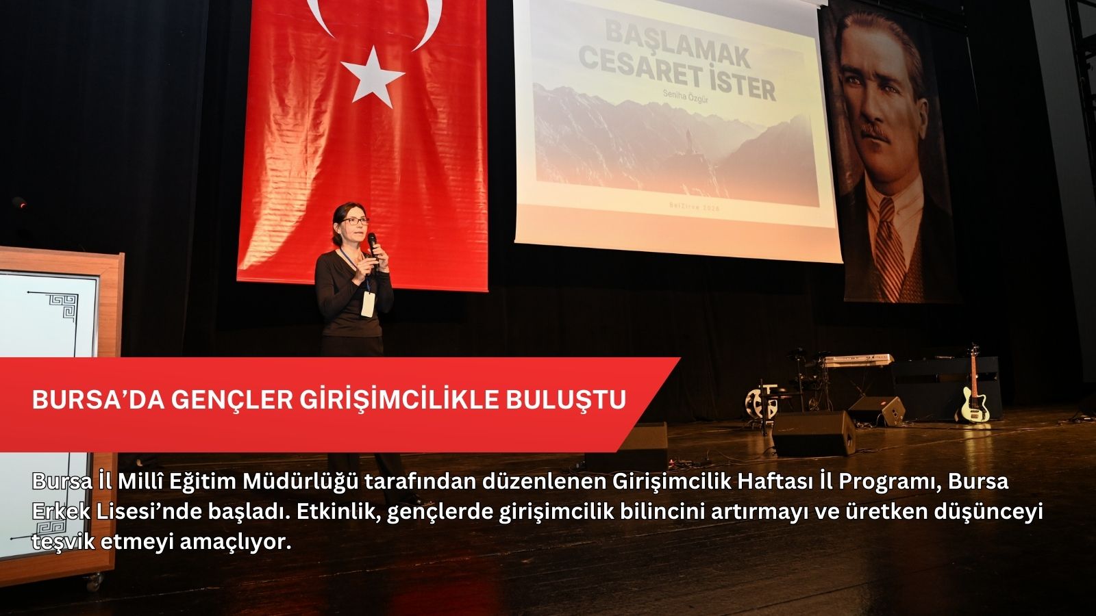 Bursa’da gençler girişimcilikle buluştu