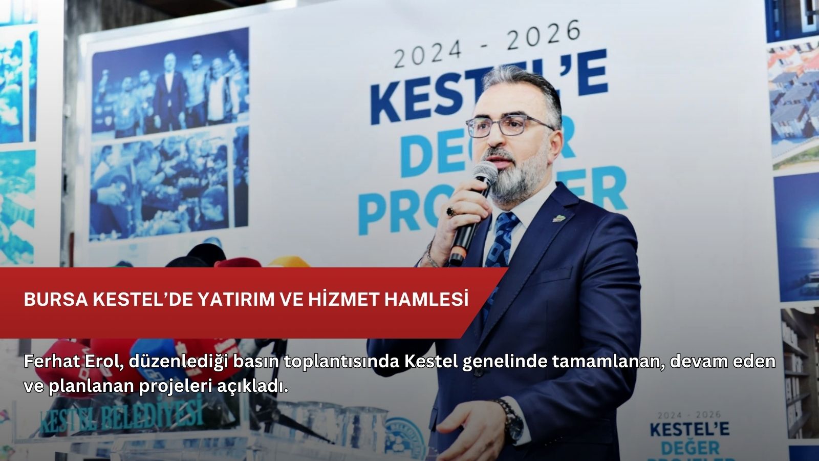 Bursa Kestel’de yatırım ve hizmet hamlesi
