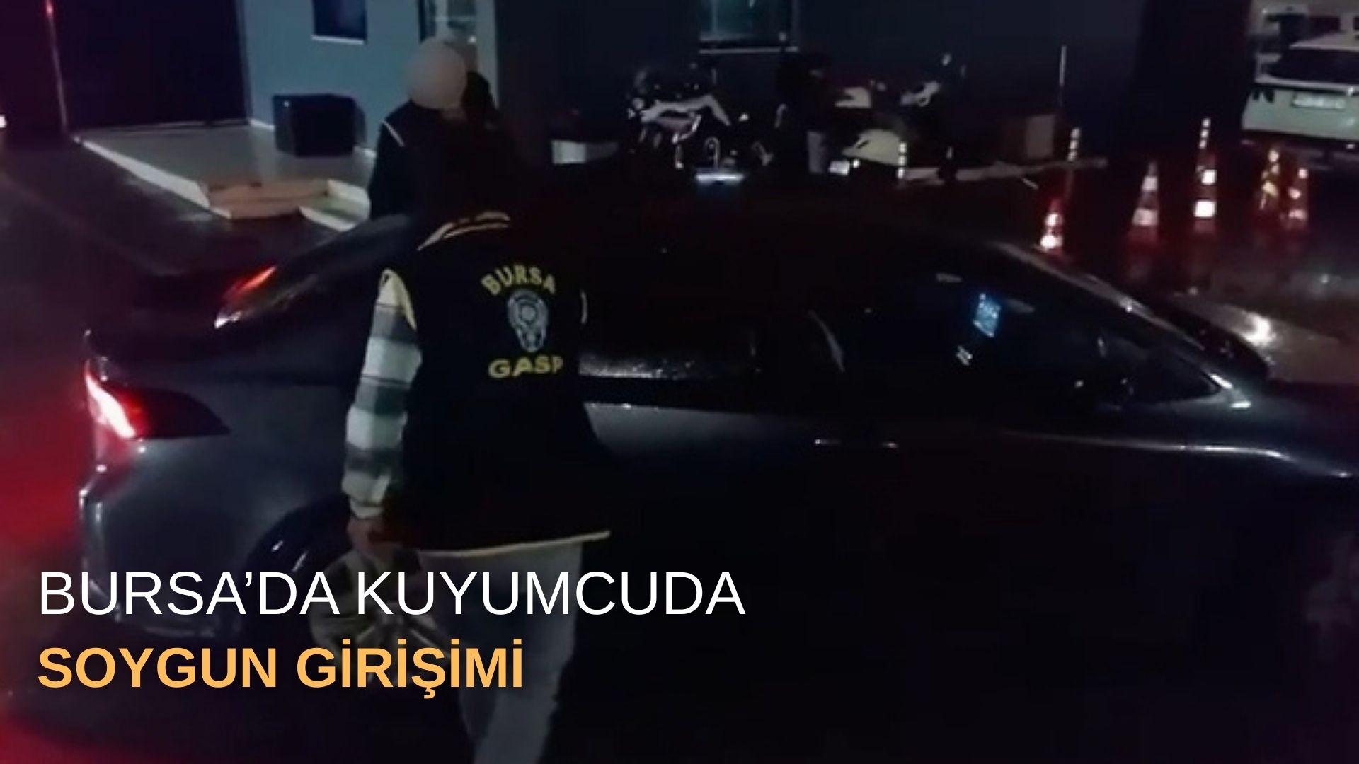 Bursa'da kuyumcuda soygun girişimi