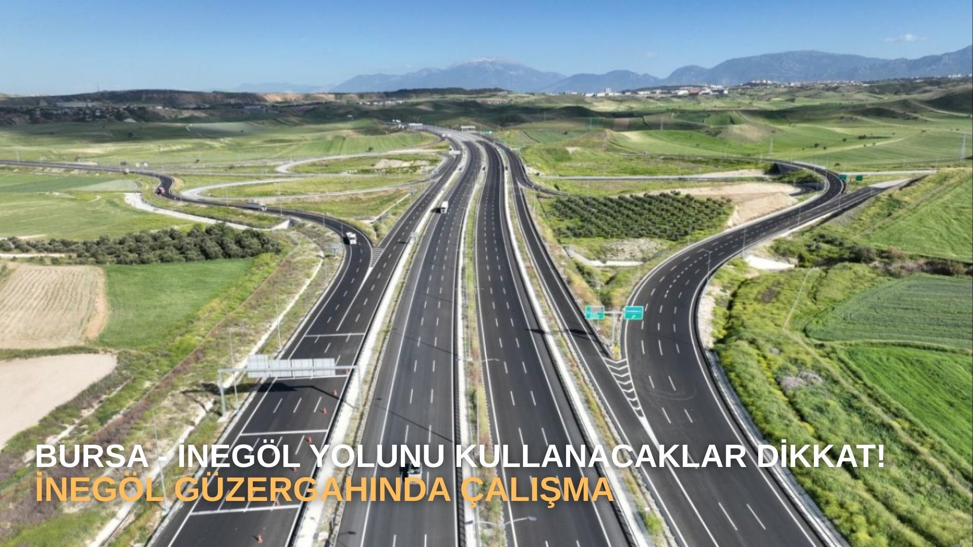 Bursa - İnegöl Yolunu Kullanacaklar Dikkat!