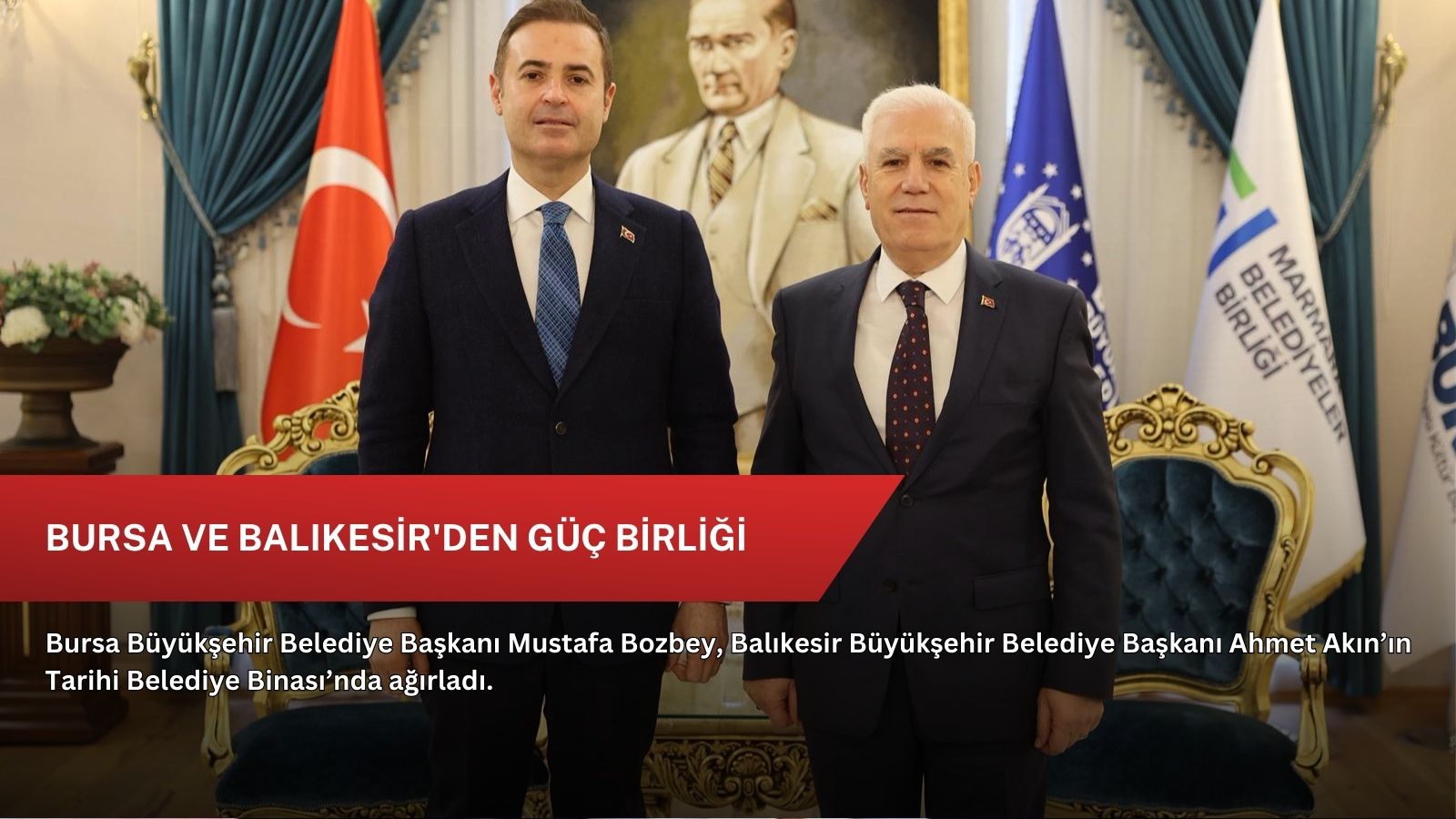 Bursa ve Balıkesir'den güç birliği