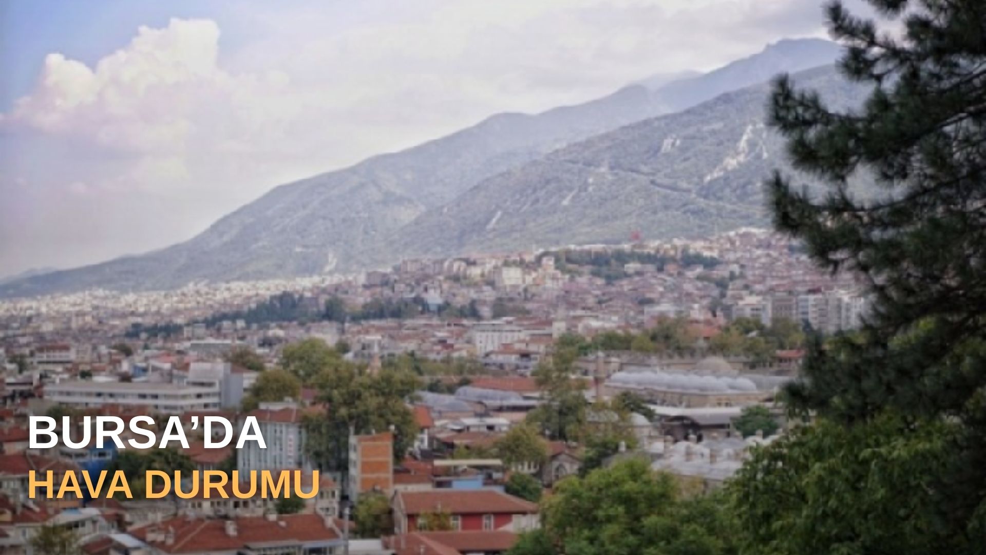 Bursa'da hava durumu
