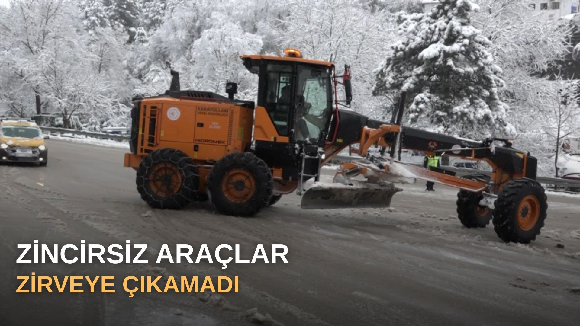 Zincirsiz araçlar zirveye çıkamadı