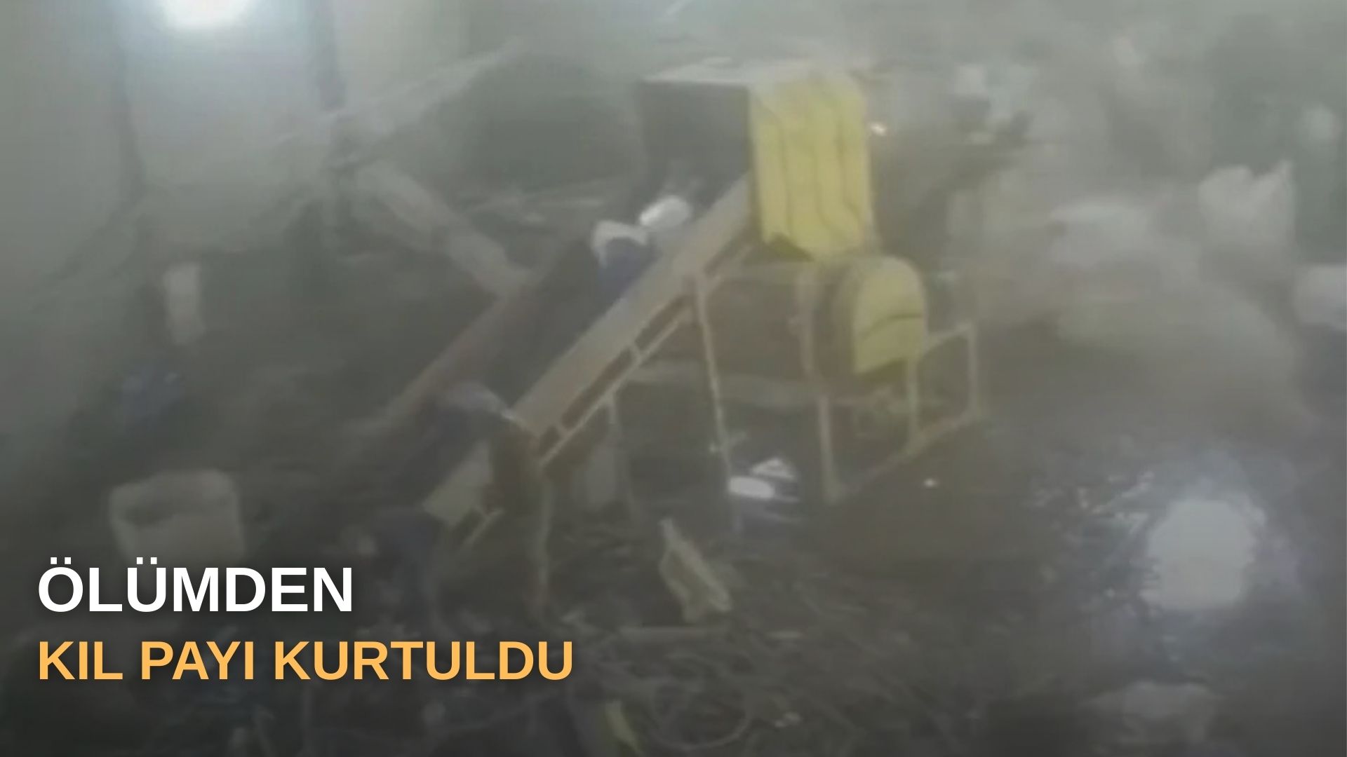Ölümden kıl payı kurtuldu