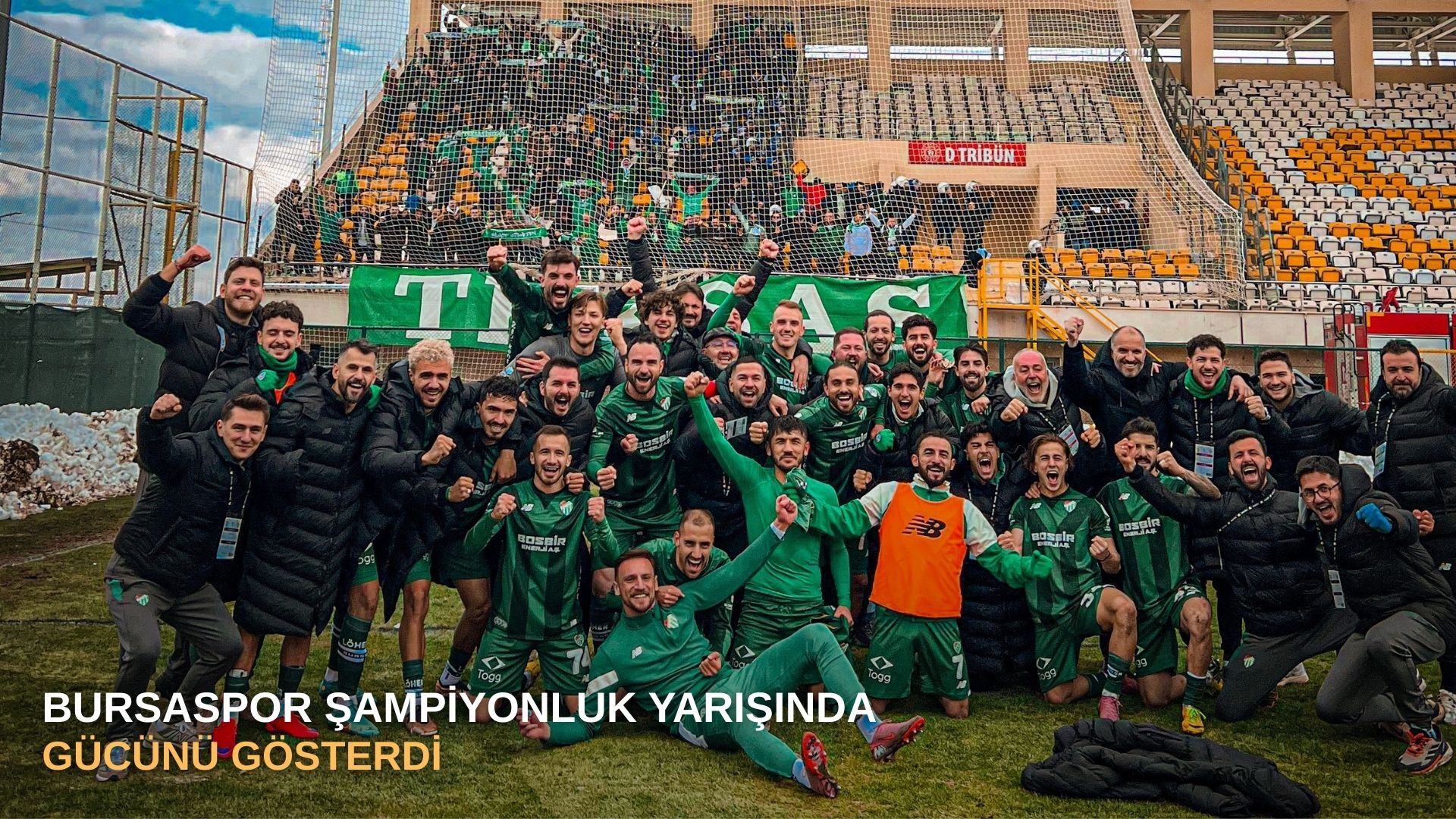 Bursaspor şampiyonluk yarışında gücünü gösterdi