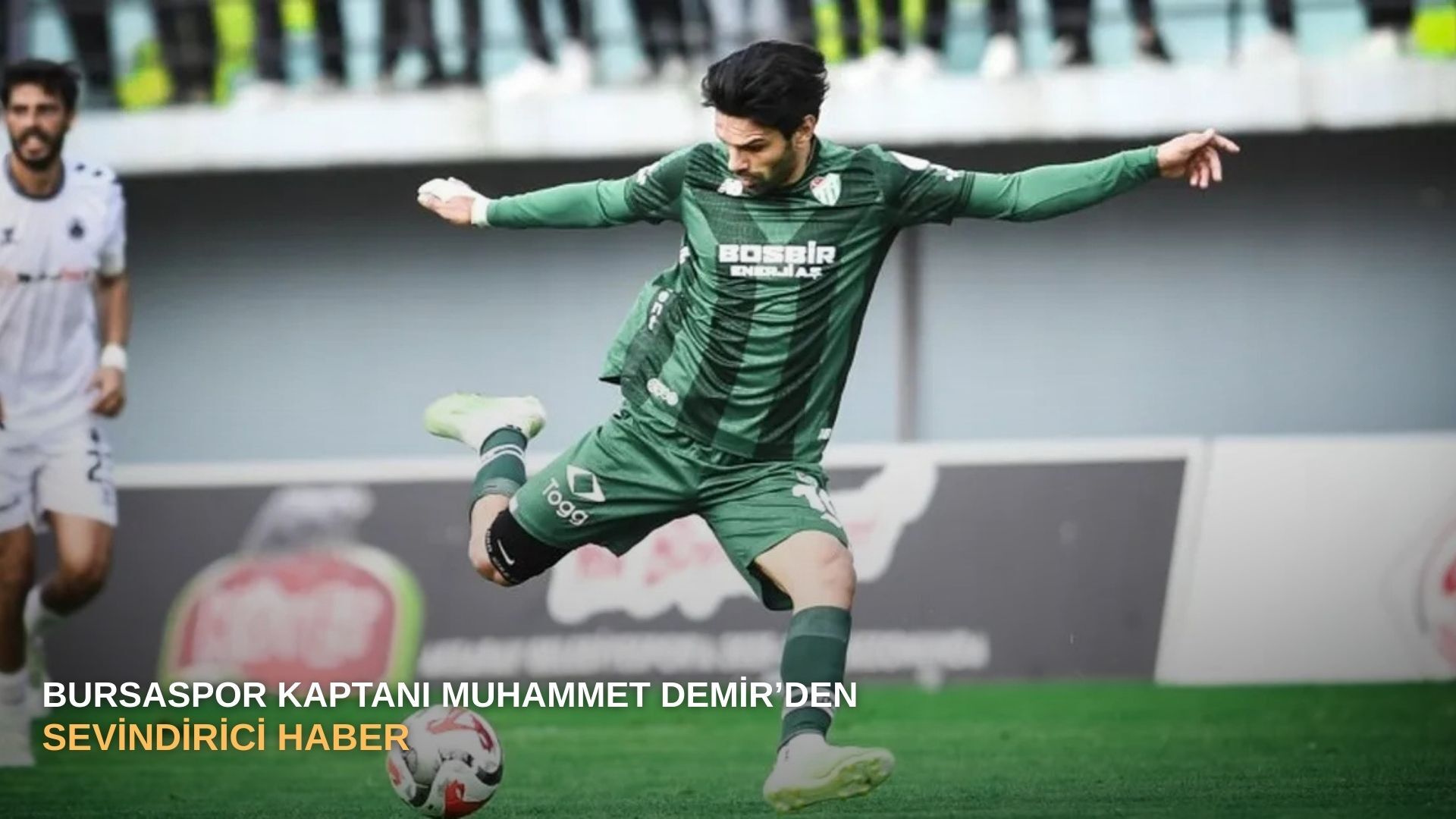 Bursaspor kaptanı Muhammet Demir’den sevindirici haber