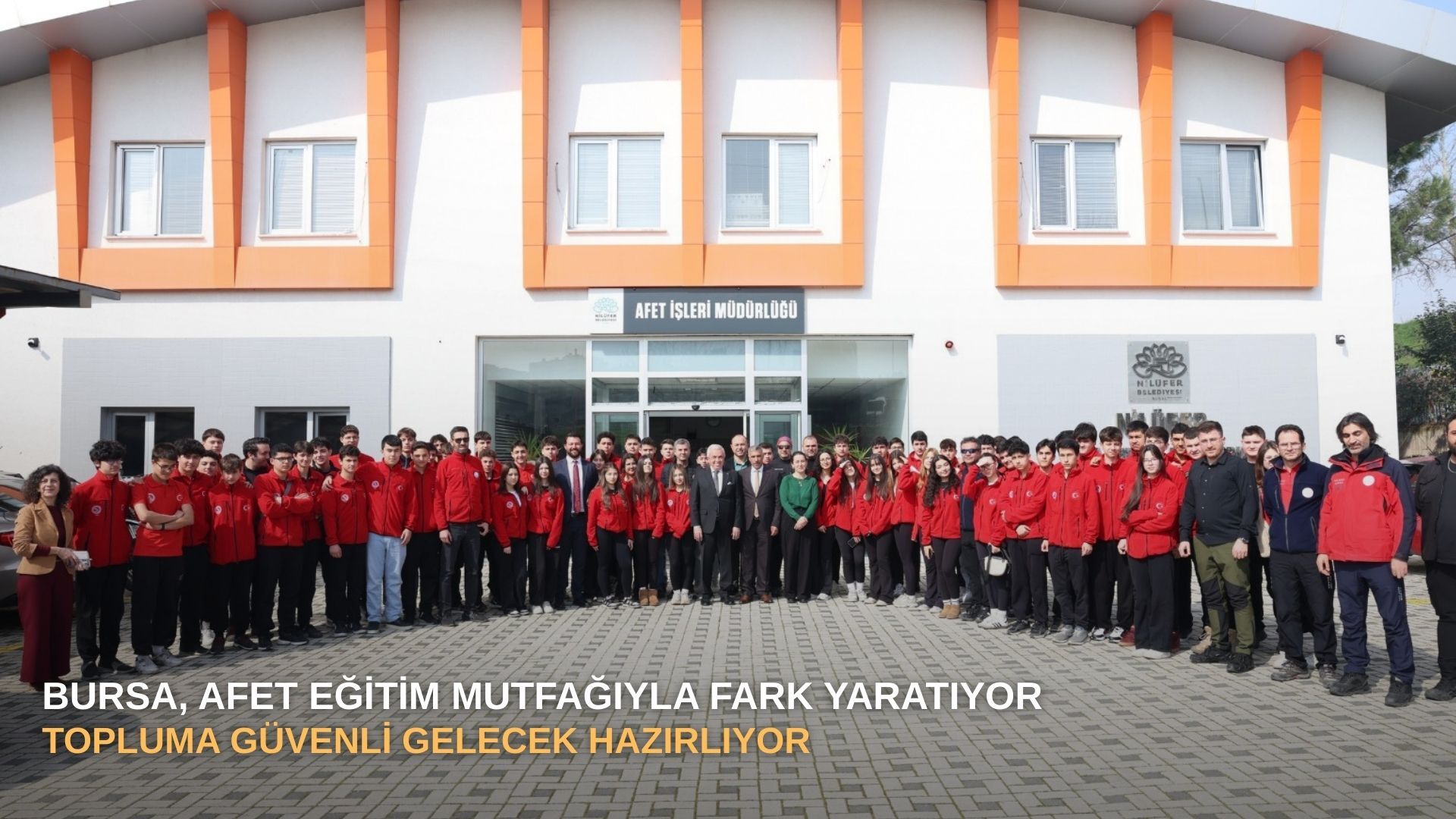 Bursa, afet eğitim mutfağıyla fark yaratıyor