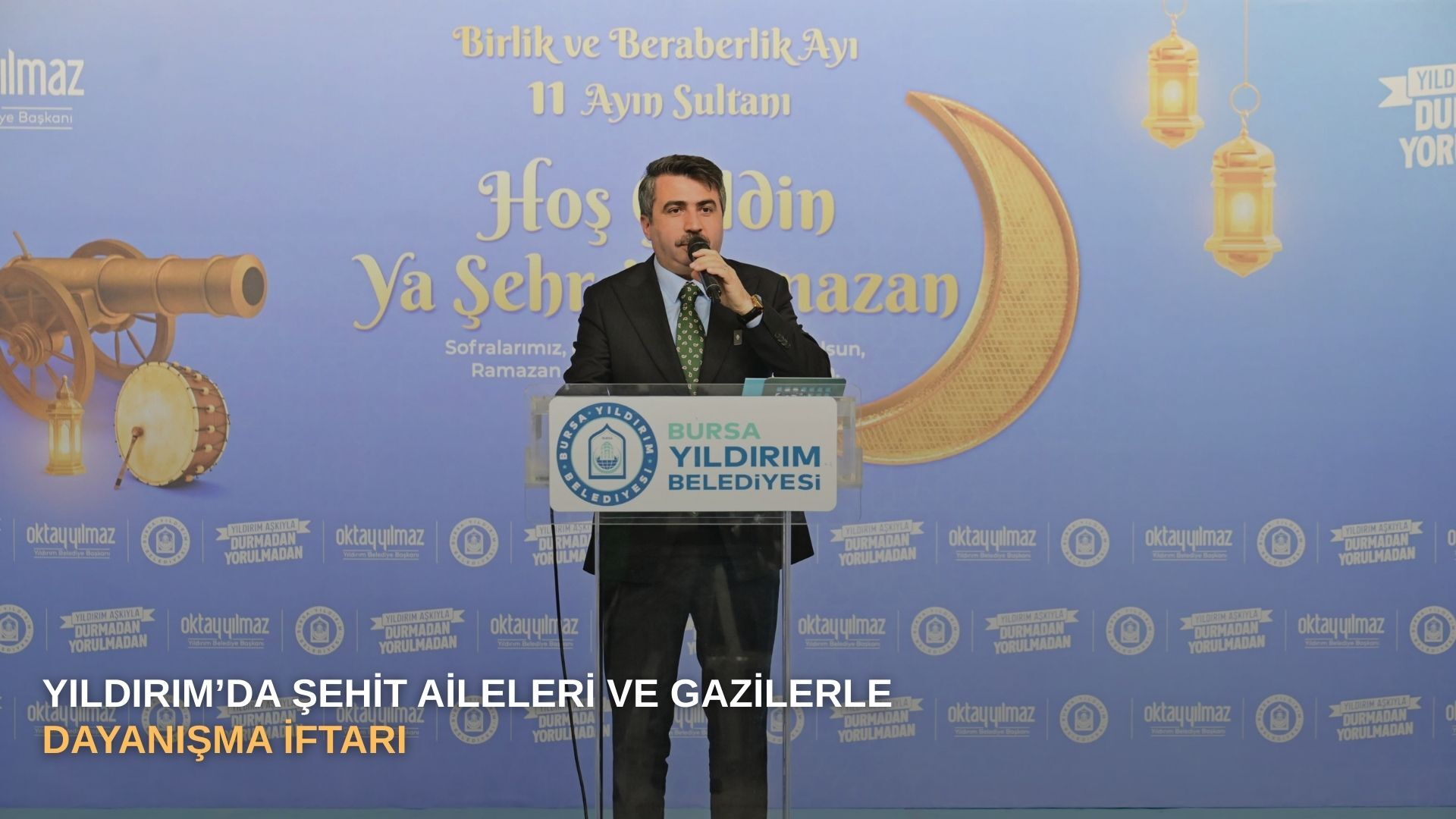 Yıldırım’da şehit aileleri ve gazilerle dayanışma iftarı