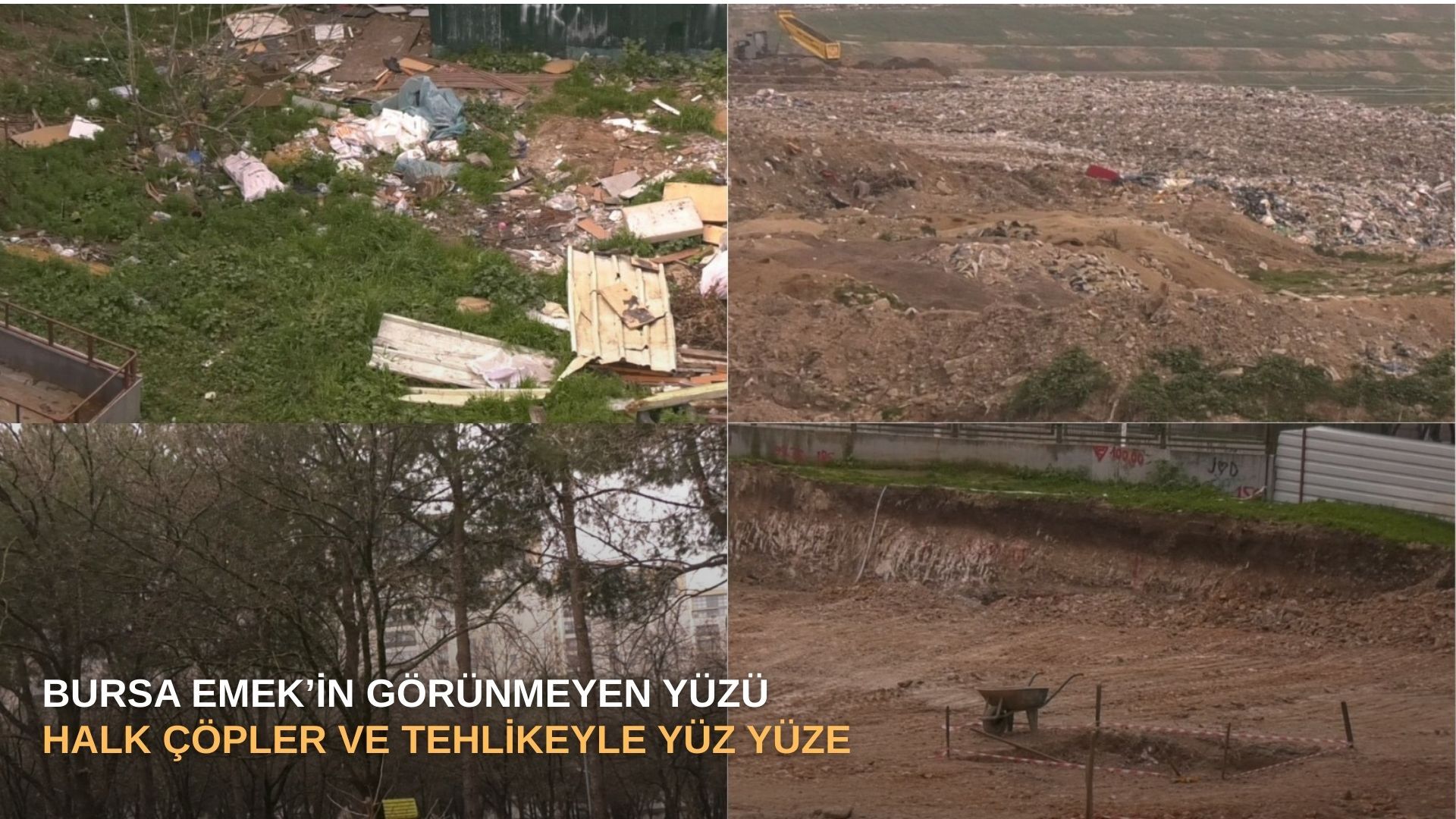 Bursa Emek’in görünmeyen yüzü: Halk çöpler ve tehlikeyle yüz yüze