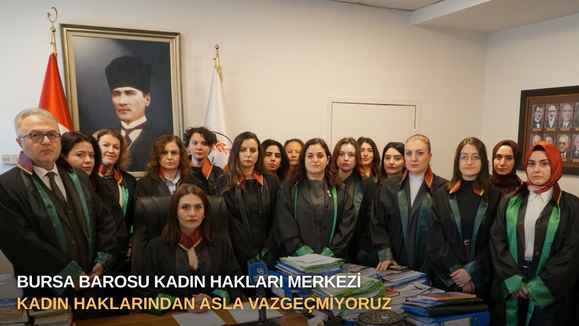 Bursa Barosu Kadın Hakları Merkezi: Kadın haklarından asla vazgeçmiyoruz