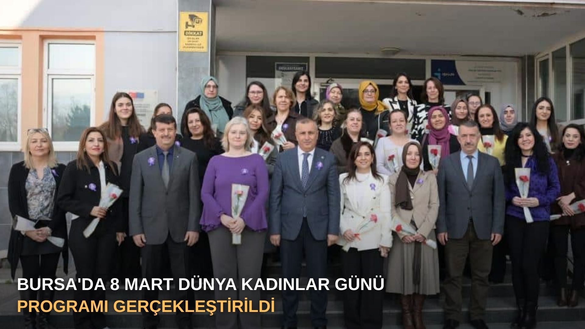 Bursa'da 8 Mart Dünya Kadınlar Günü programı gerçekleştirildi