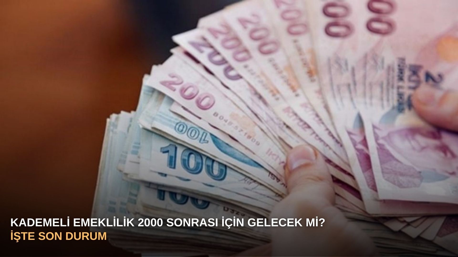 Kademeli Emeklilik 2000 sonrası için gelecek mi? İşte son durum