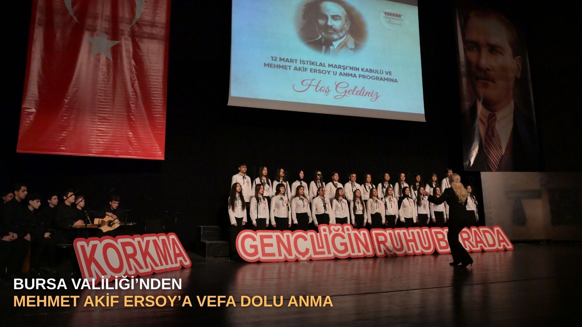 Bursa Valiliği’nden Mehmet Akif Ersoy’a vefa dolu anma