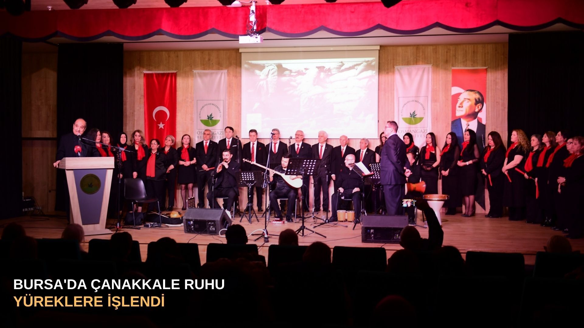 Bursa'da Çanakkale ruhu yüreklere işlendi