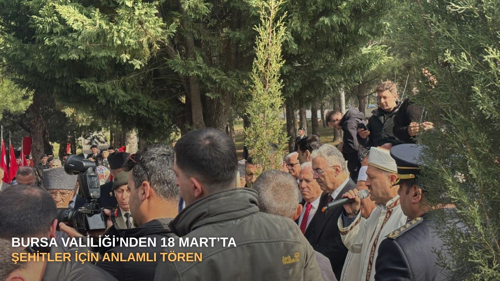 Bursa Valiliği’nden 18 Mart’ta şehitler için anlamlı tören