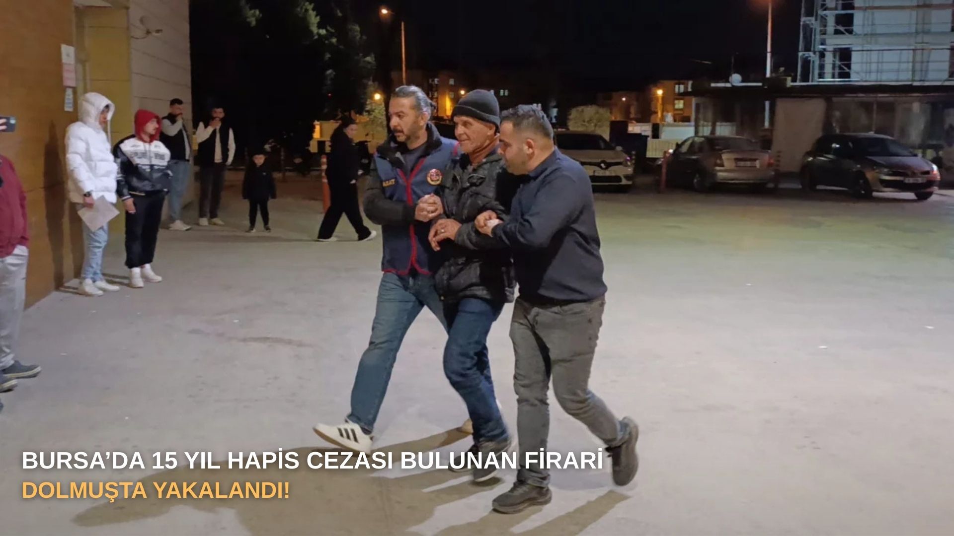 Bursa’da 15 yıl hapis cezası bulunan firari dolmuşta yakalandı