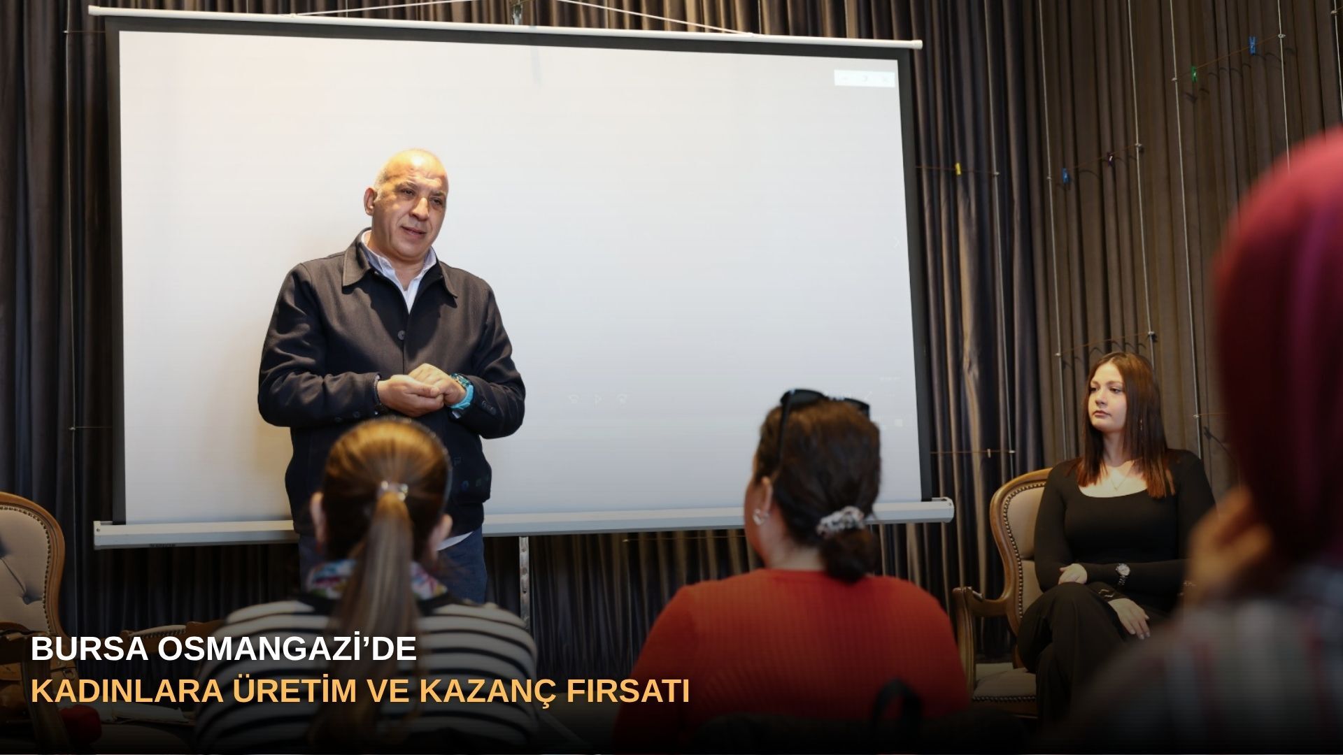 Bursa Osmangazi’de kadınlara üretim ve kazanç fırsatı