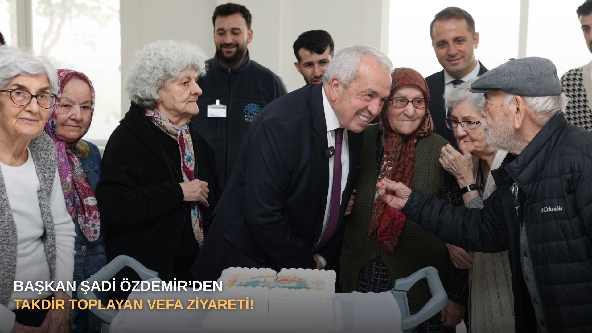 Başkan Şadi Özdemir’den takdir toplayan vefa ziyareti!