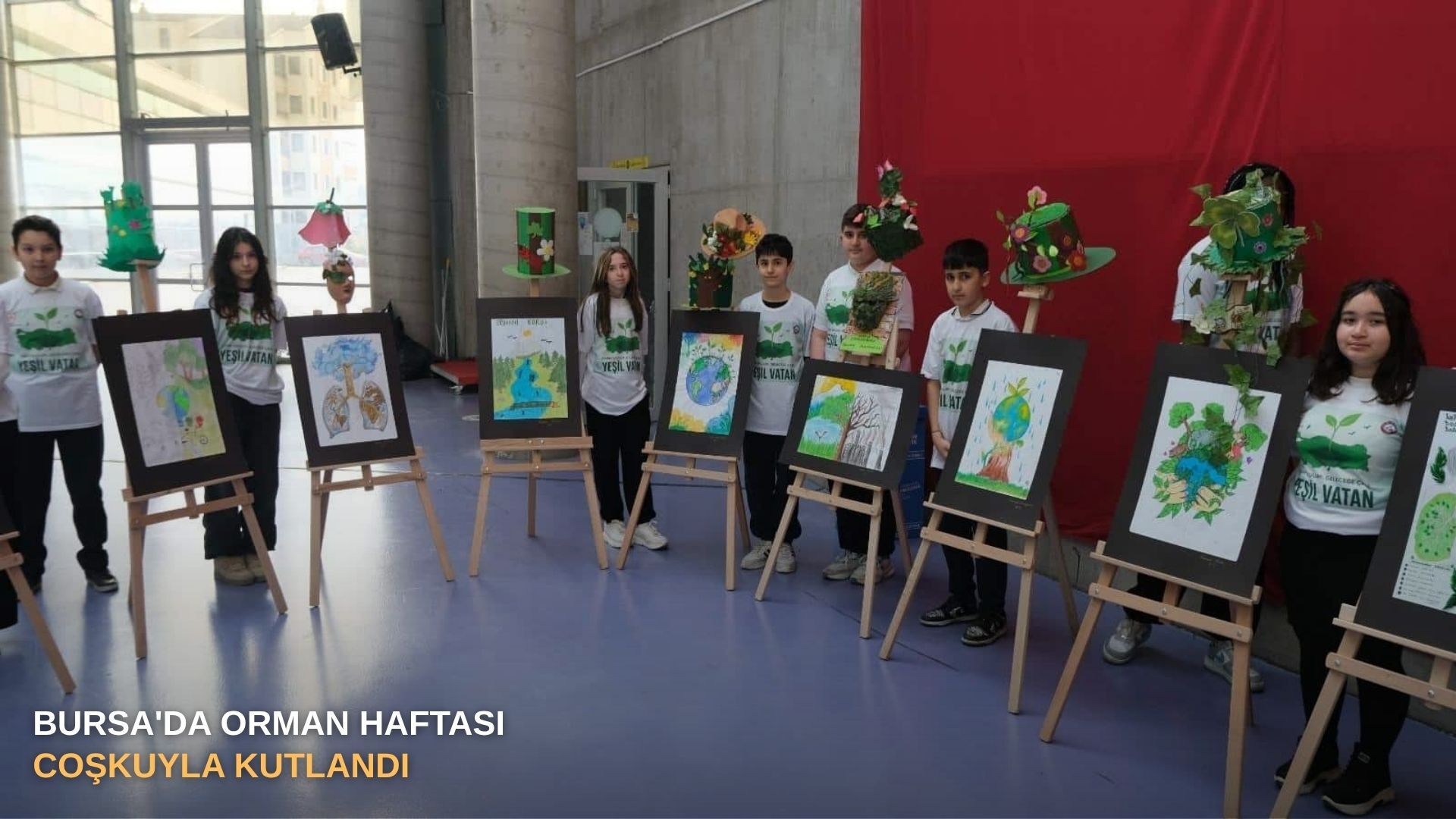 Bursa'da orman haftası coşkuyla kutlandı