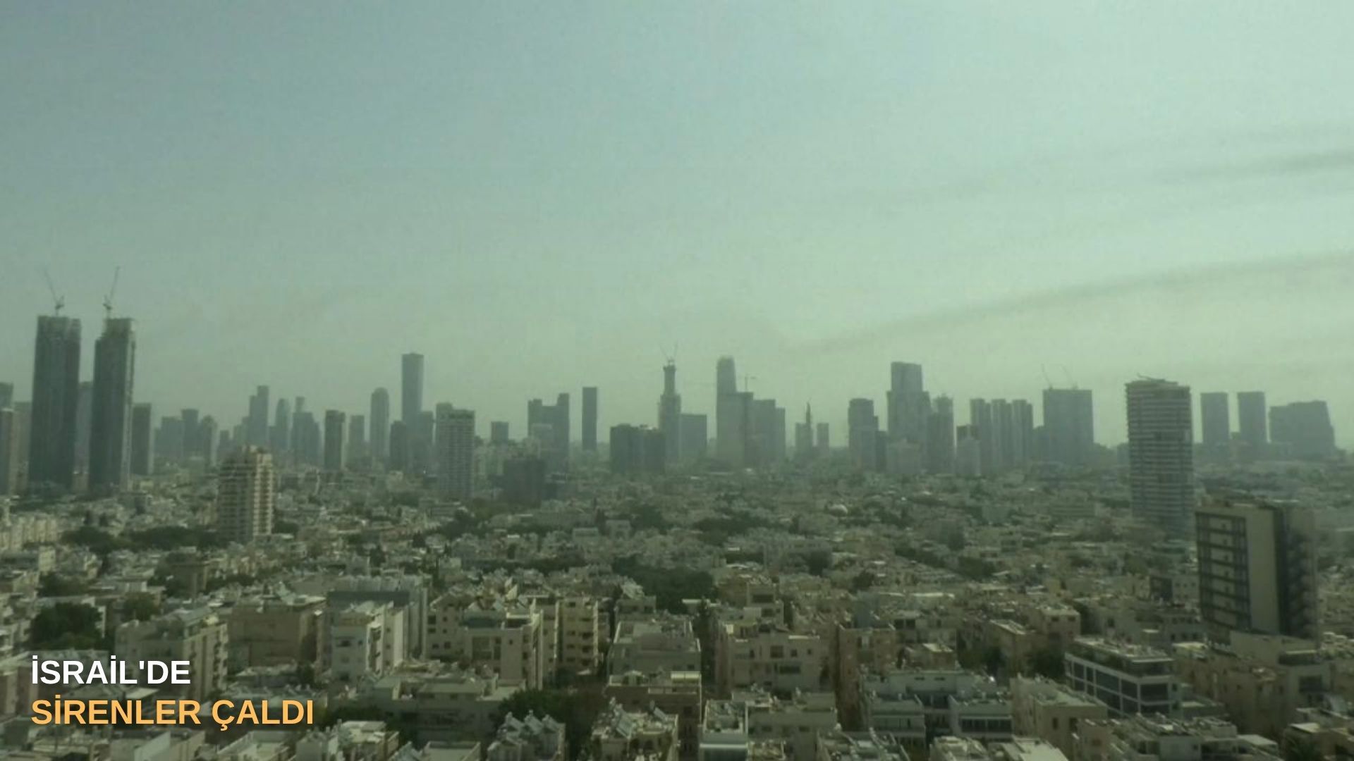İsrail'de sirenler çaldı