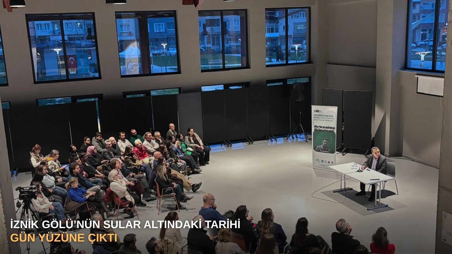 İznik Gölü’nün sular altındaki tarihi gün yüzüne çıktı