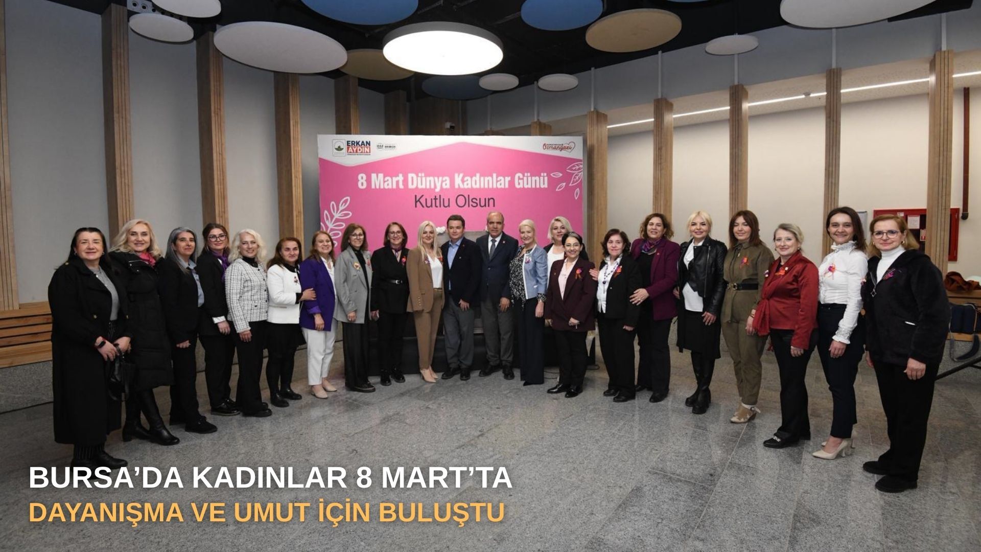Bursa’da Kadınlar 8 Mart’ta dayanışma ve umut için buluştu
