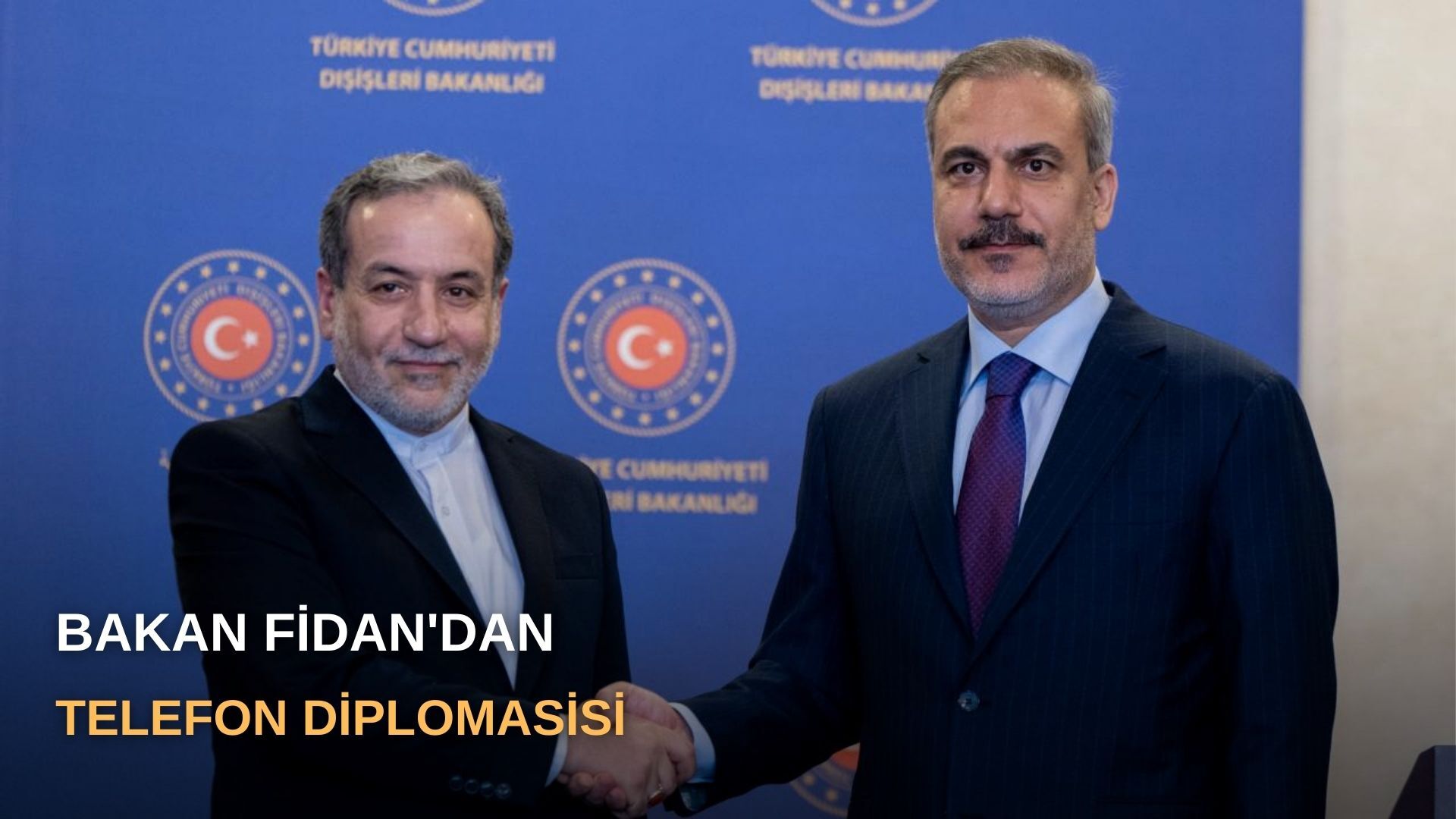 Bakan Fidan'dan telefon diplomasisi