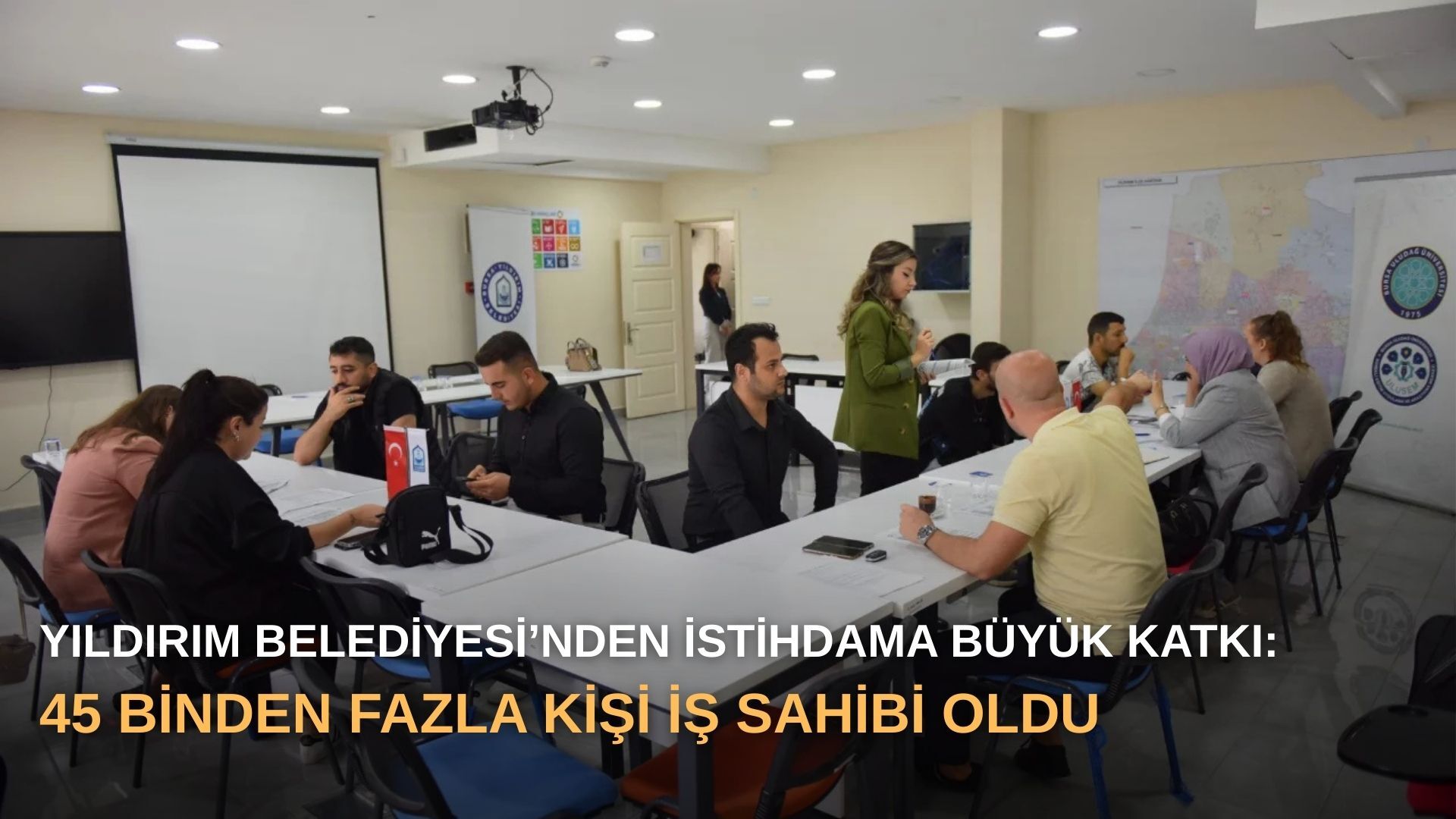 Yıldırım Belediyesi’nden istihdama büyük katkı: 45 binden fazla kişi iş sahibi oldu