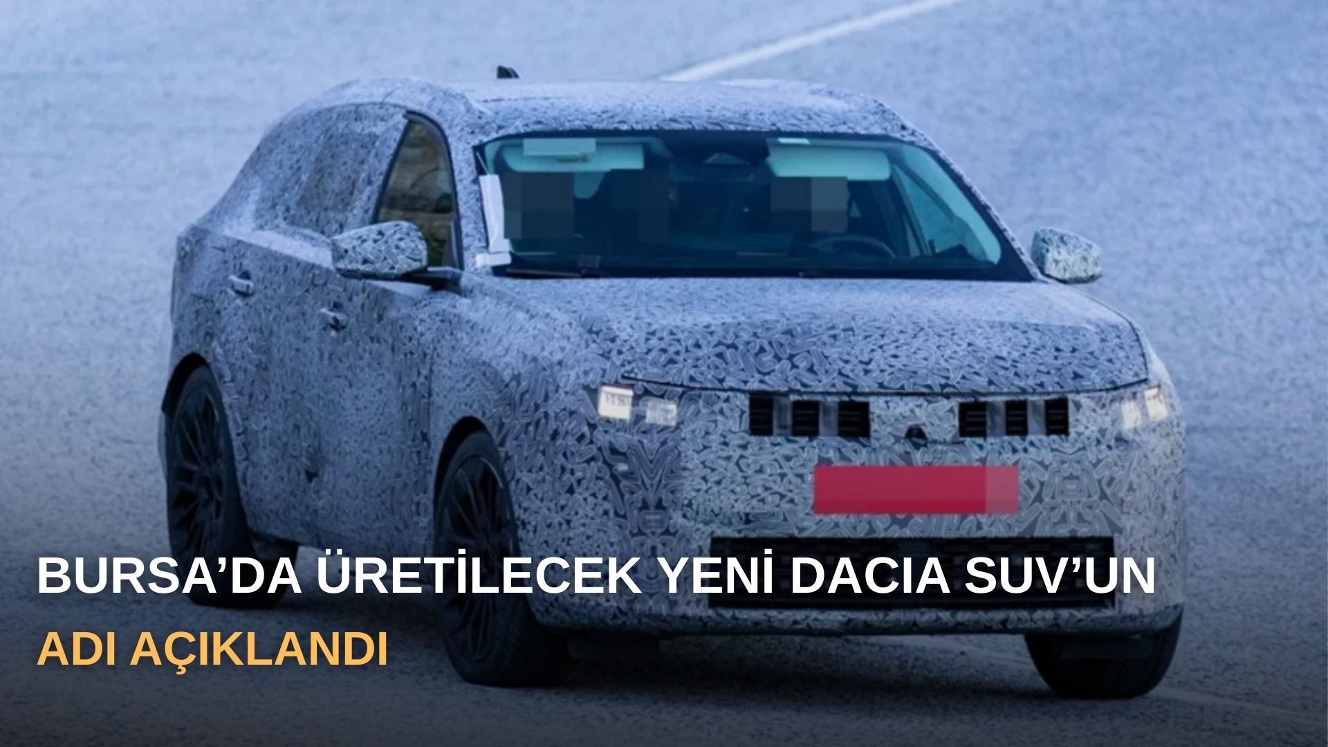 Bursa’da üretilecek yeni Dacia SUV’un adı açıklandı