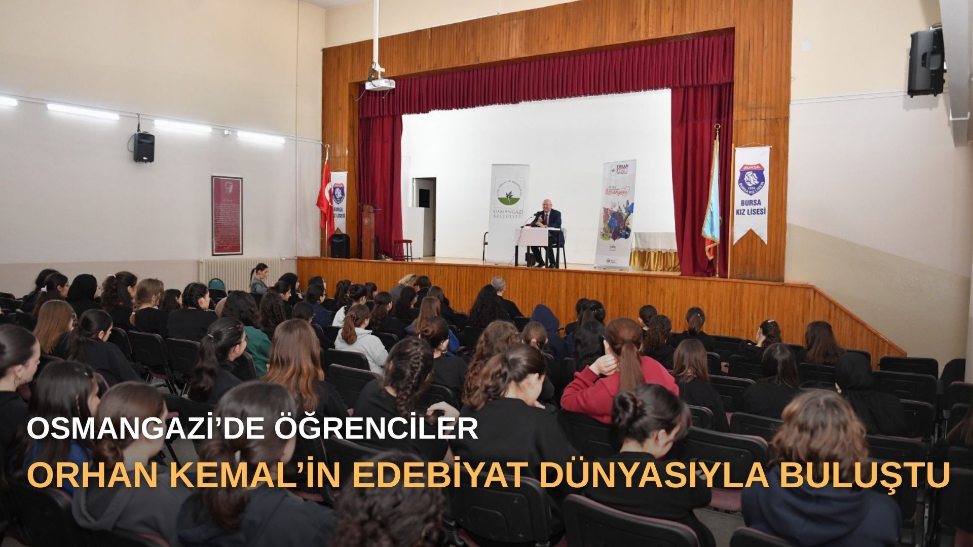 Osmangazi’de öğrenciler Orhan Kemal’in edebiyat dünyasıyla buluştu