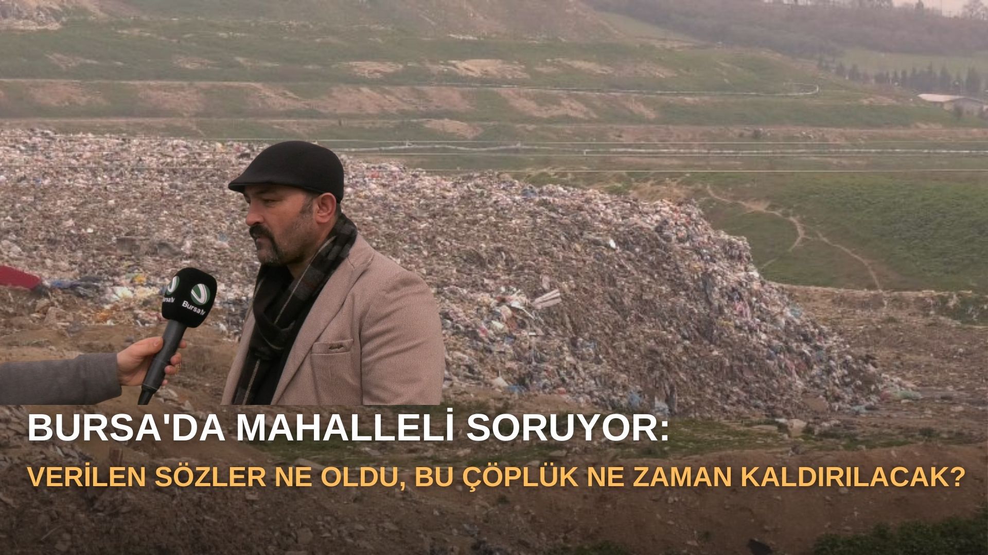 Bursa'da mahalleli soruyor: Verilen sözler ne oldu, bu çöplük ne zaman kaldırılacak?