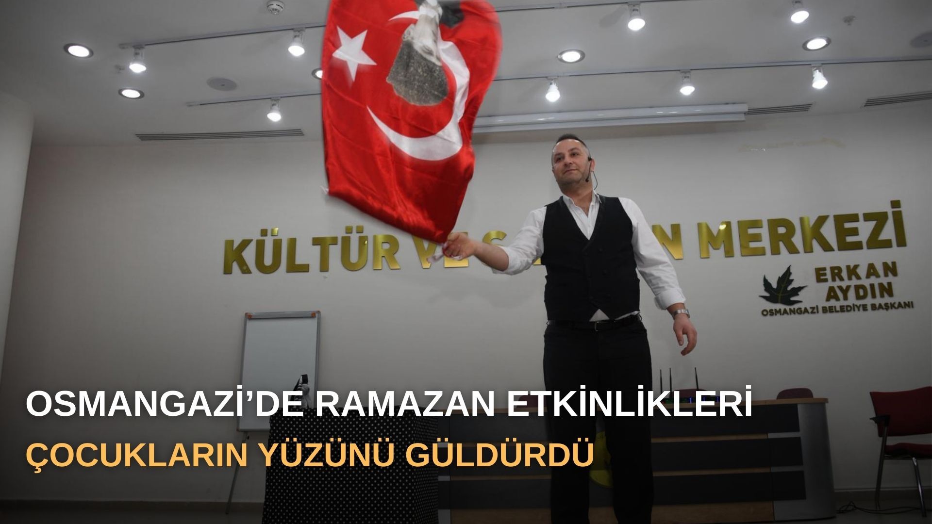 Osmangazi’de Ramazan etkinlikleri çocukların yüzünü güldürdü