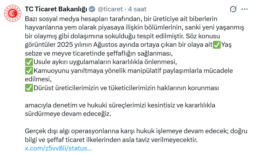 (5) T.c. Ticaret Bakanlığı (@Ticaret) X Google Chrome 12.04.2026 18 01 19