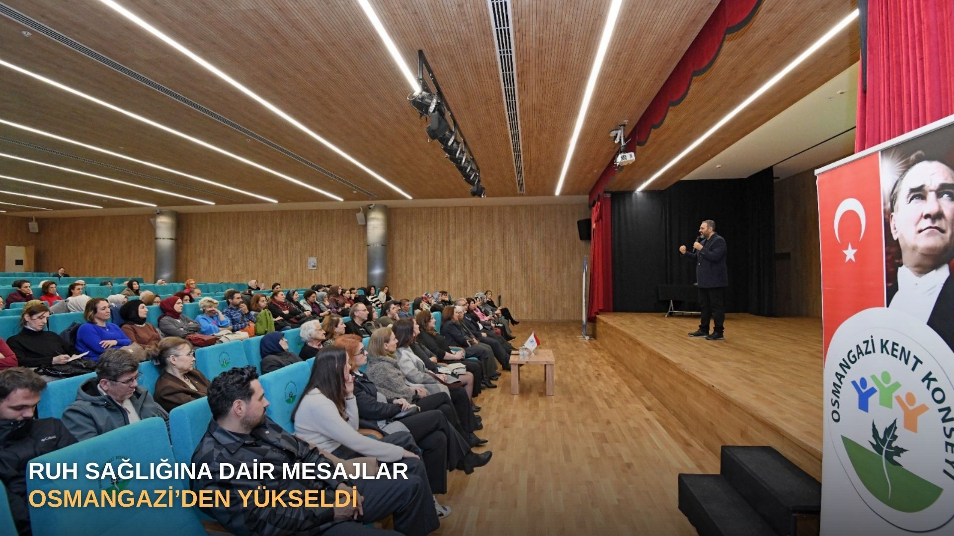 Ruh sağlığına dair mesajlar Osmangazi’den yükseldi