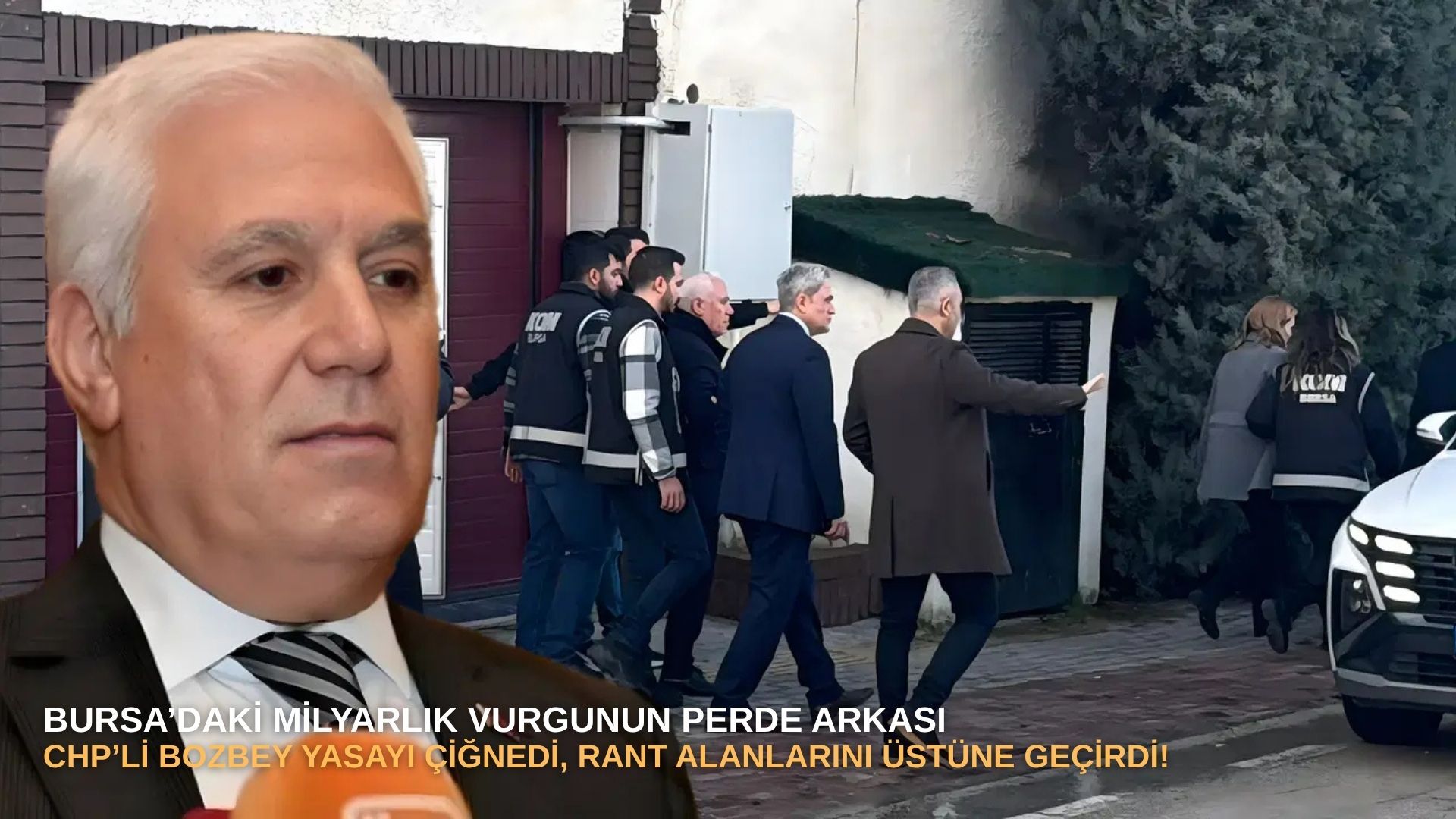 Bursa’daki milyarlık vurgunun perde arkası: CHP’li Bozbey yasayı çiğnedi, rant alanlarını üstüne geçirdi!
