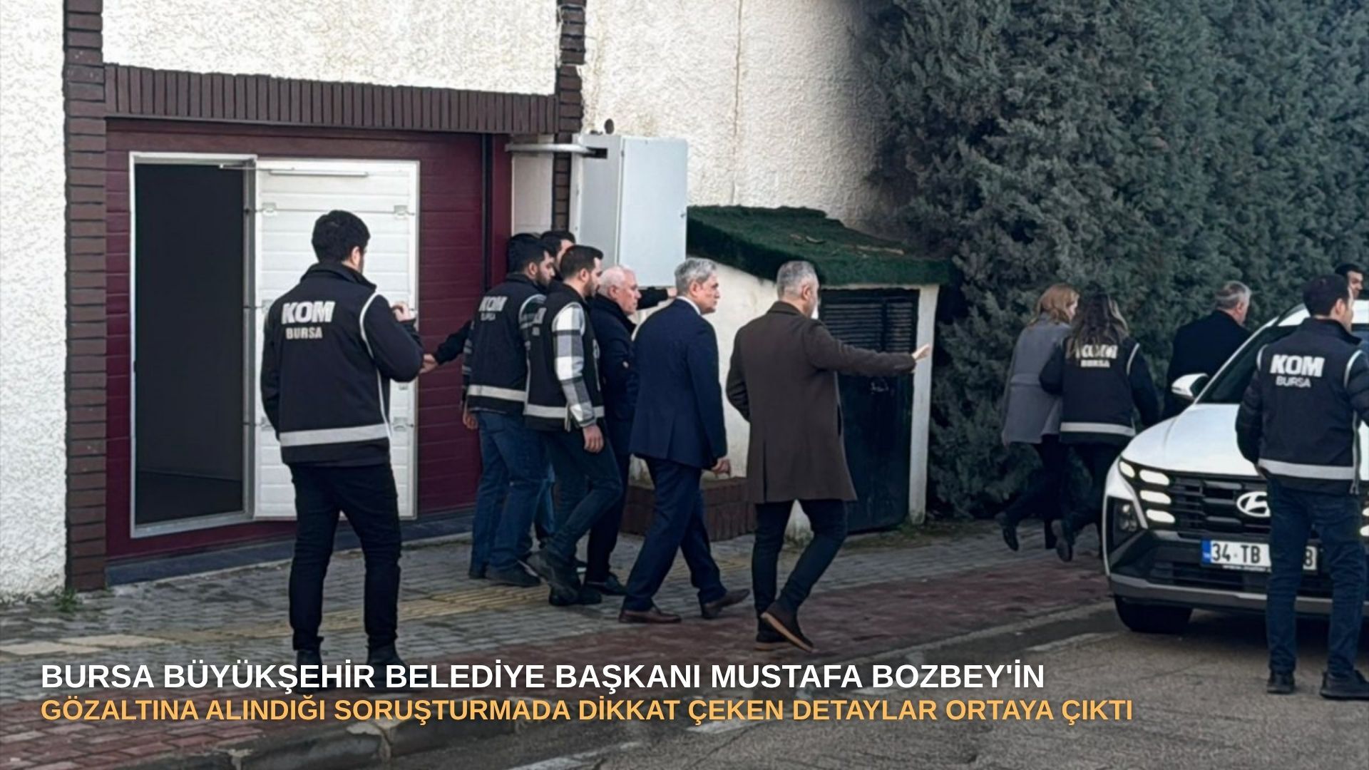 Bursa Büyükşehir Belediye Başkanı Mustafa Bozbey'in gözaltına alındığı soruşturmada dikkat çeken detaylar ortaya çıktı