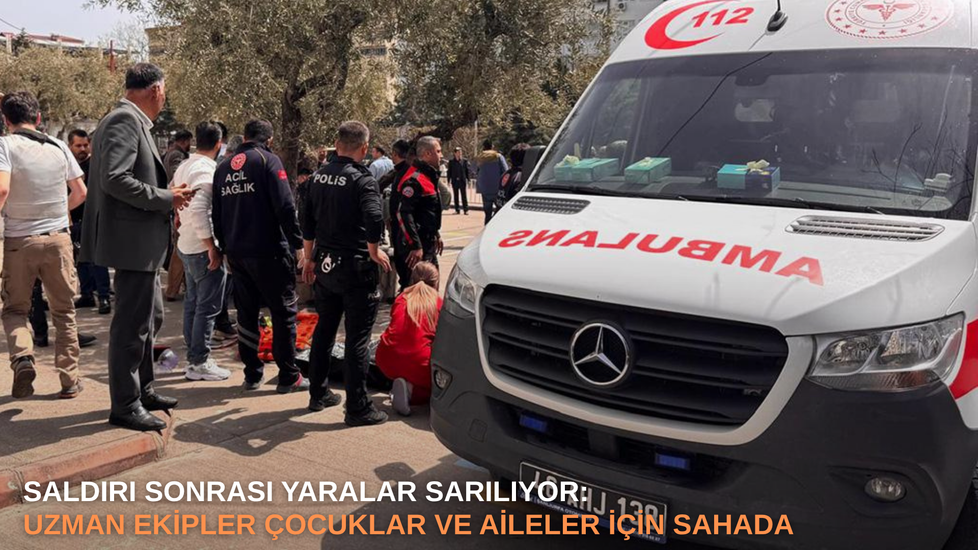 Saldırı sonrası yaralar sarılıyor: Uzman ekipler çocuklar ve aileler için sahada