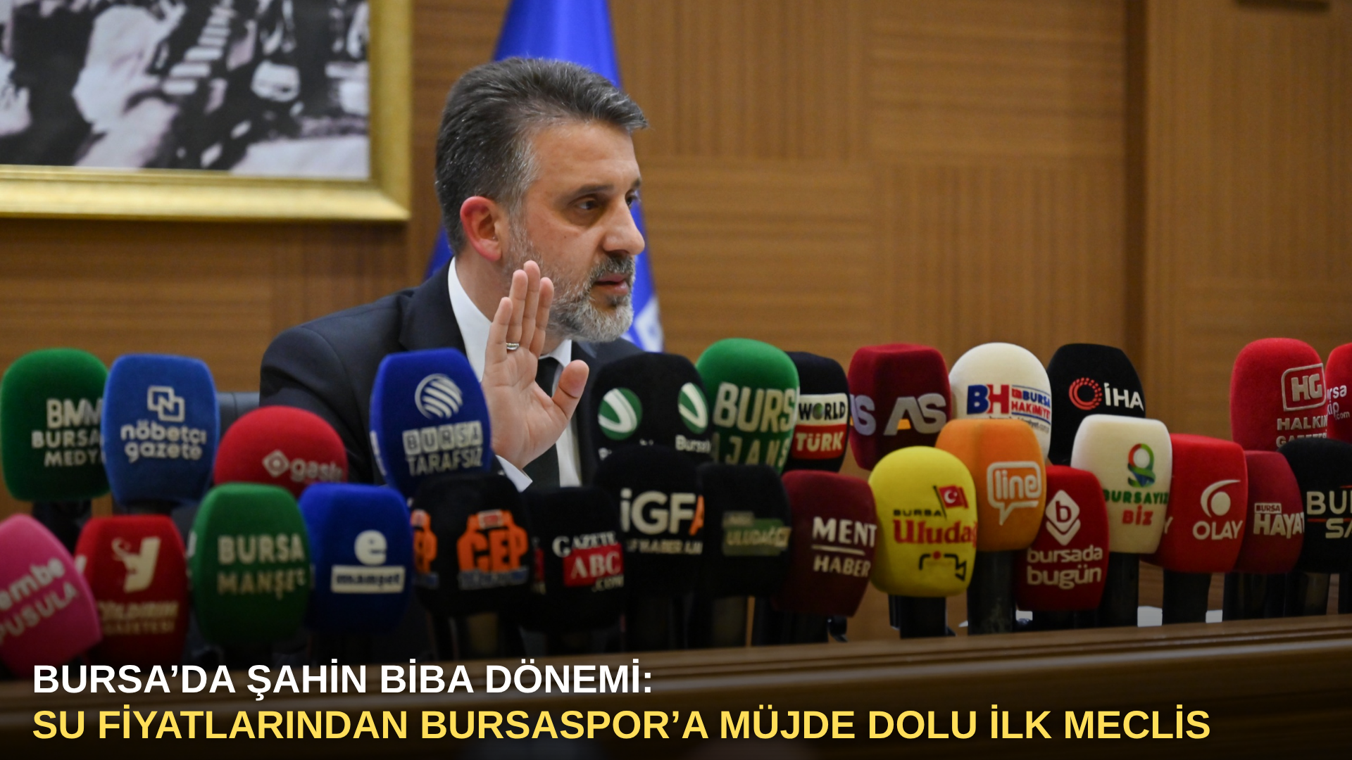 Bursa’da Şahin Biba Dönemi: Su Fiyatlarından Bursaspor’a Müjde Dolu İlk Meclis