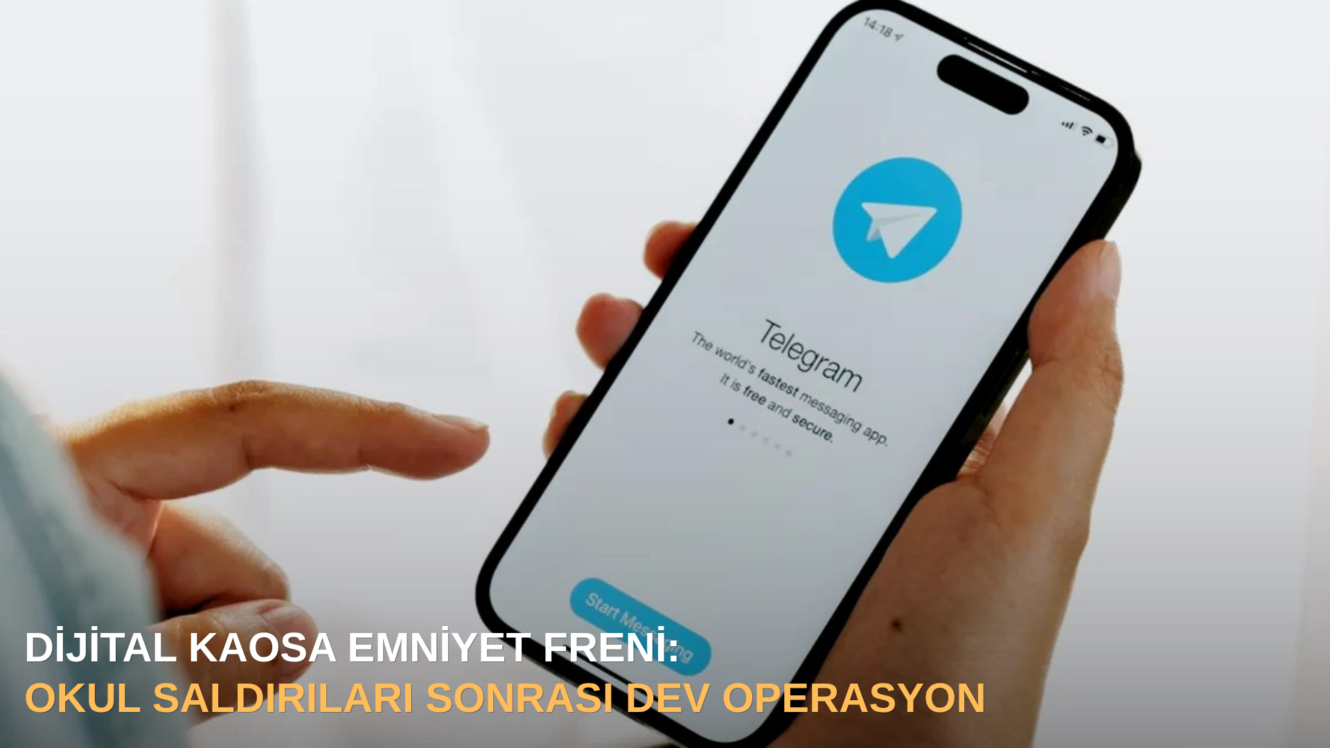 Dijital kaosa emniyet freni: Okul saldırıları sonrası dev operasyon