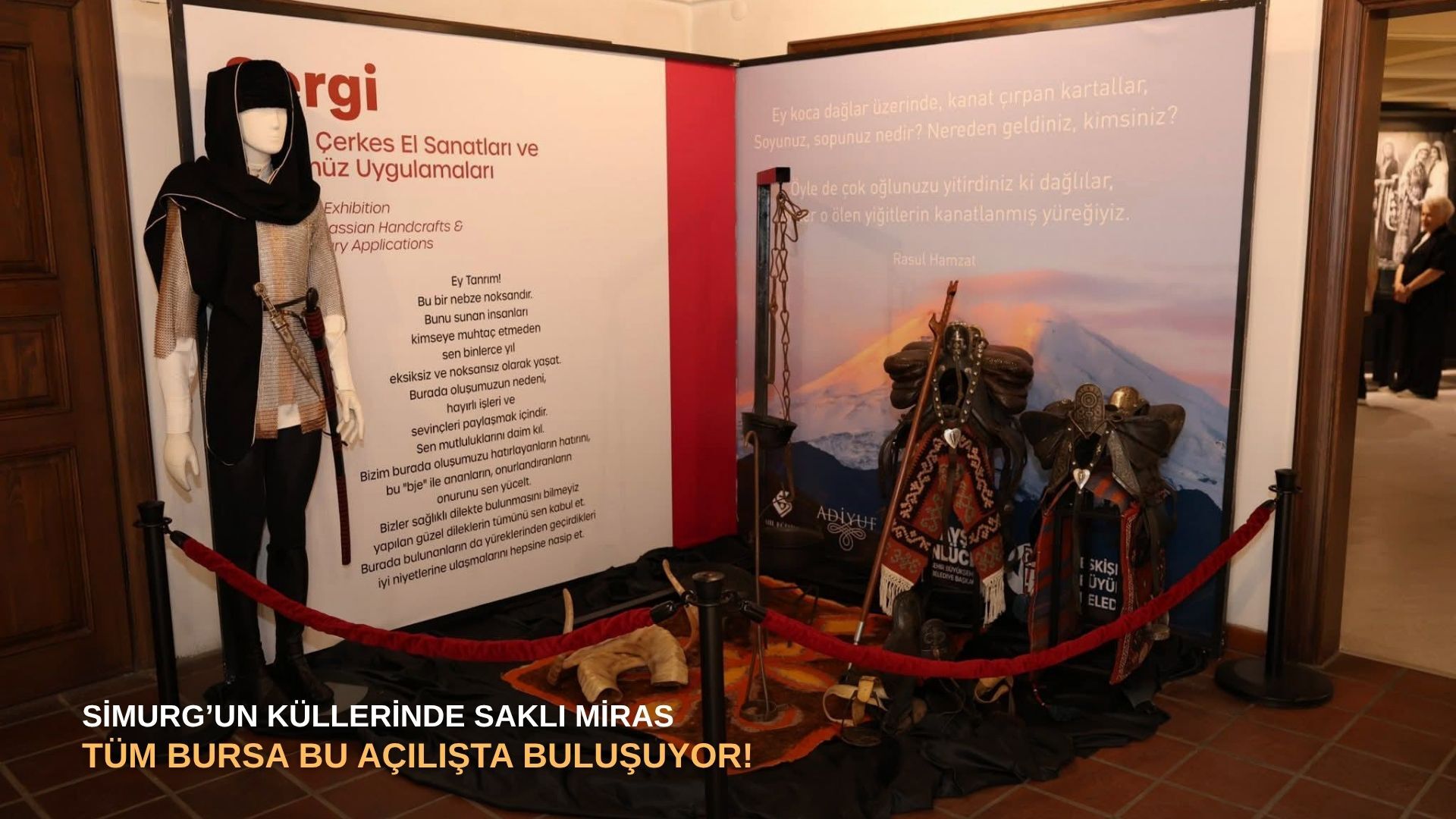 Simurg’un küllerinde saklı miras: Tüm Bursa bu açılışta buluşuyor!